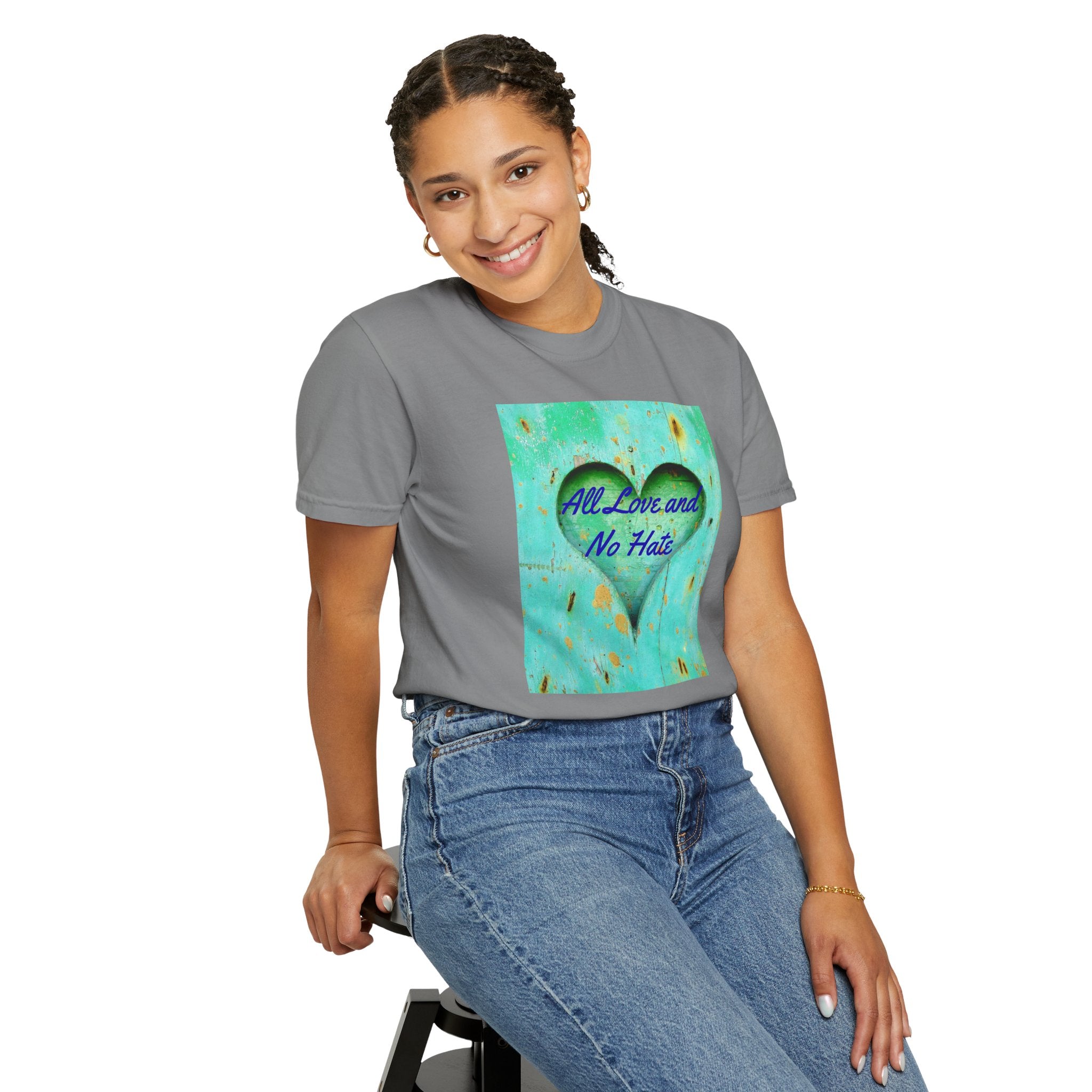 All Love and No Hate Heart T-Shirt