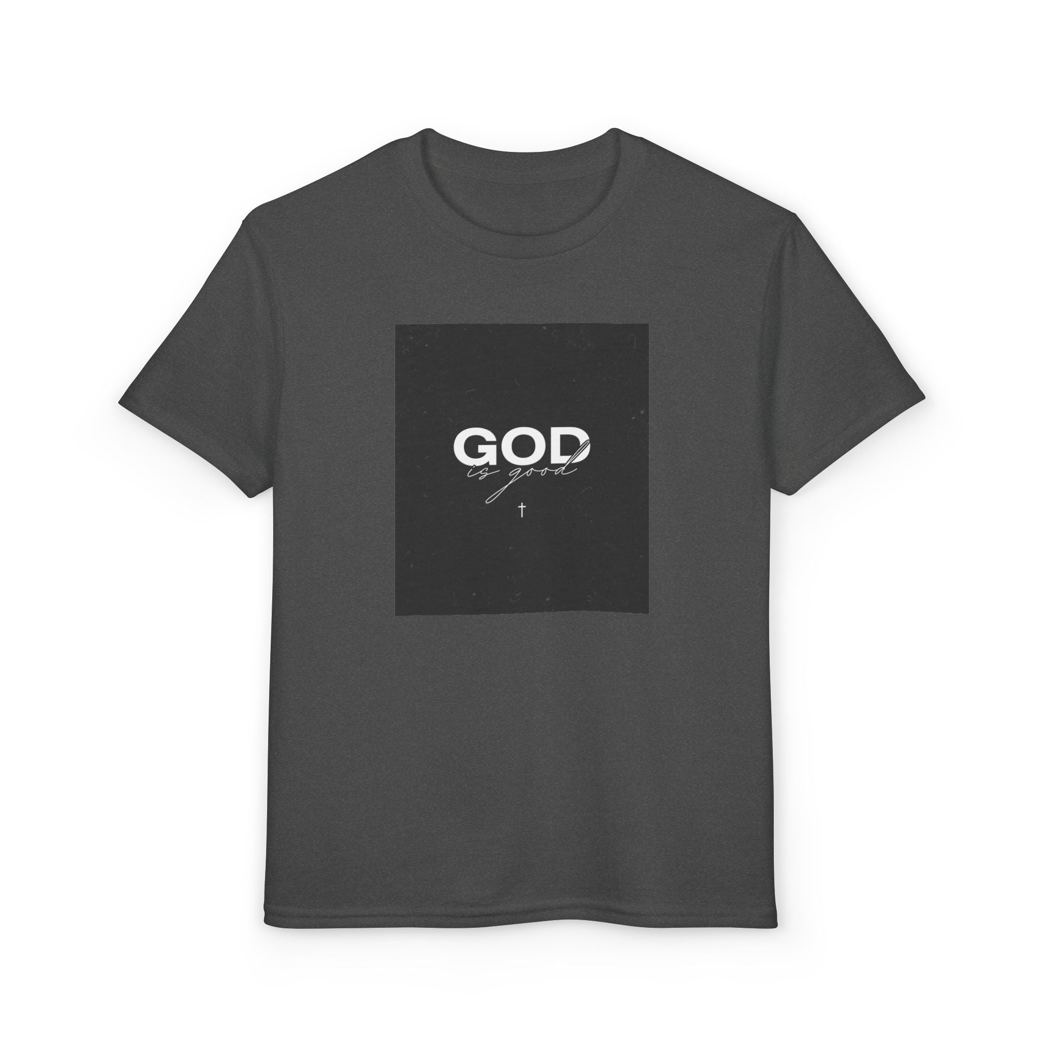 Youth T-Shirt — "GOD" Script Logo Graphic Tee