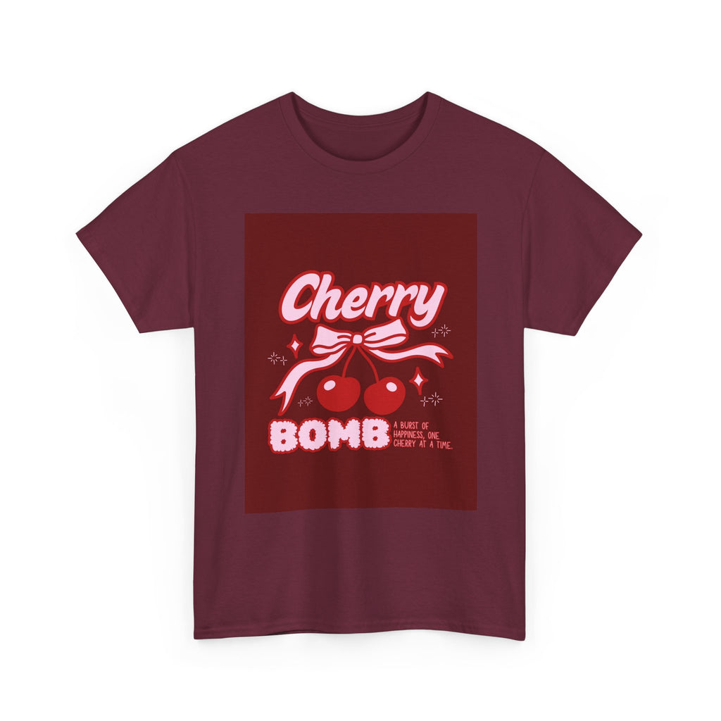 Cherry Bomb T-Shirt — Retro Cherry Graphic Tee