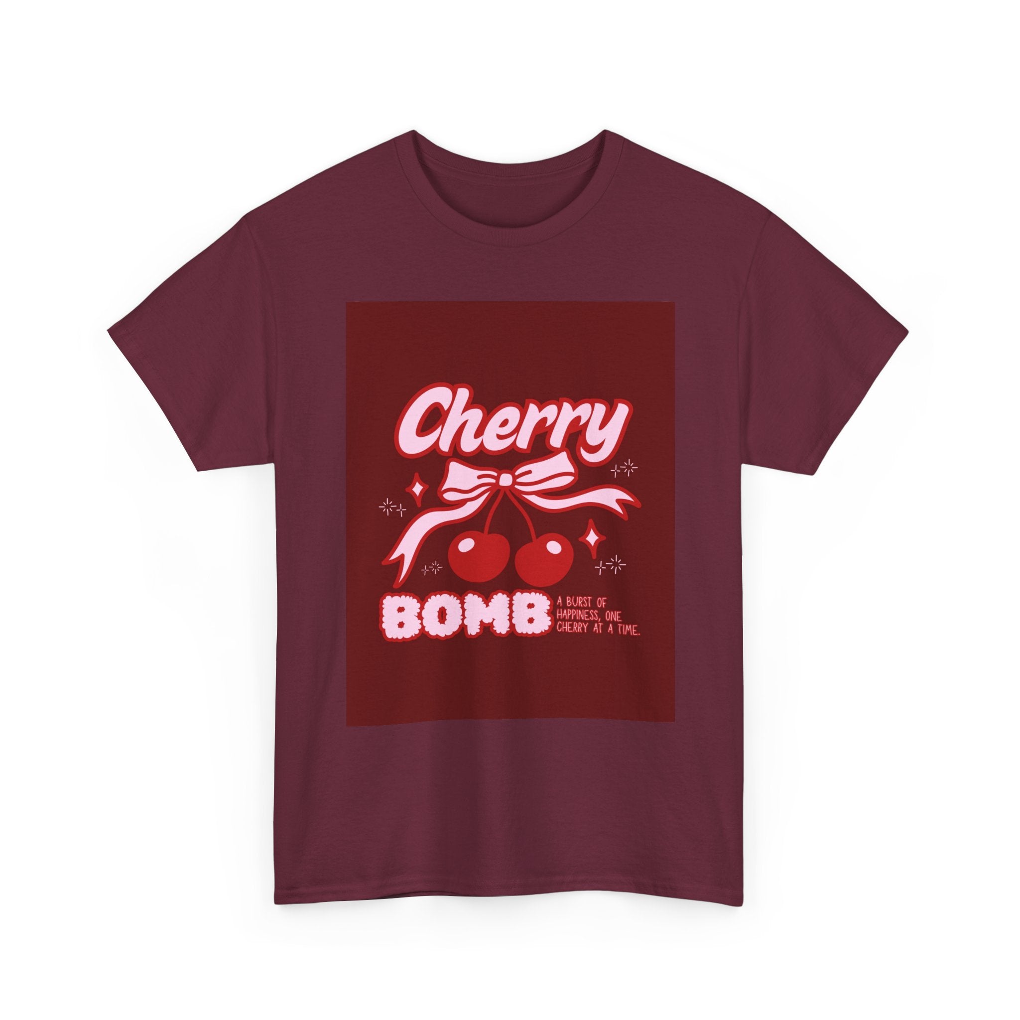 Cherry Bomb T-Shirt — Retro Cherry Graphic Tee