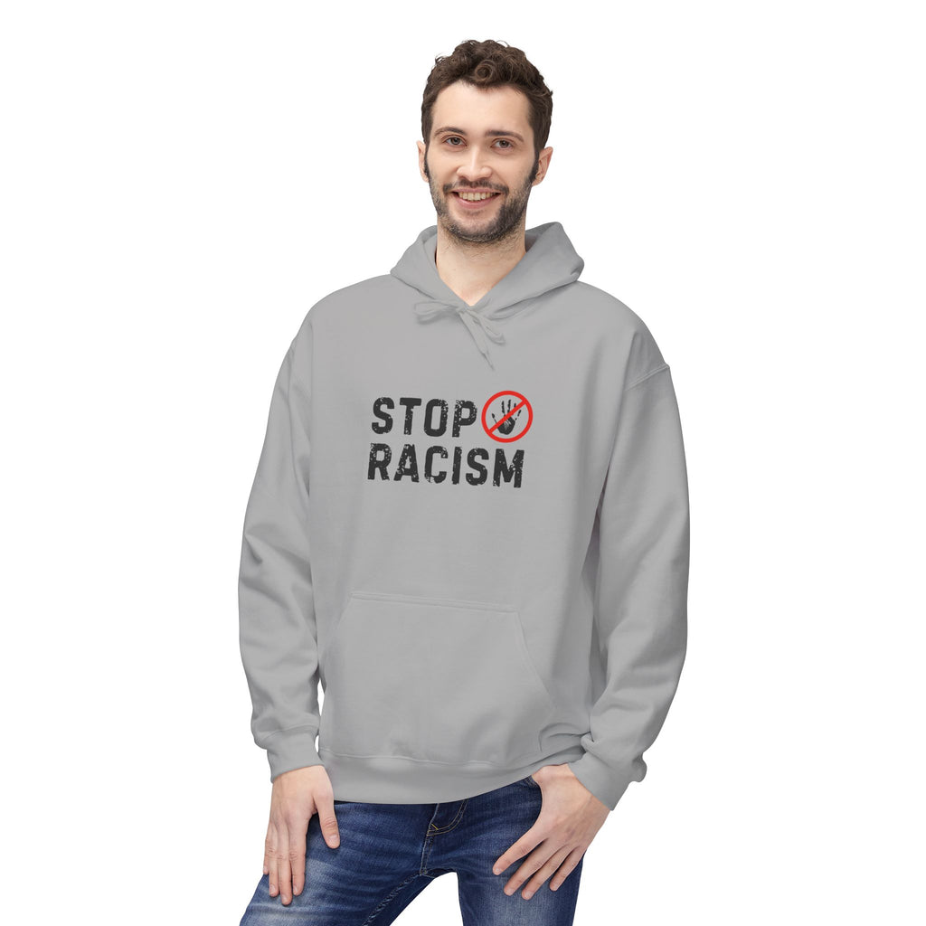 Stop Racism Hoodie — Anti-Racism Statement Pullover