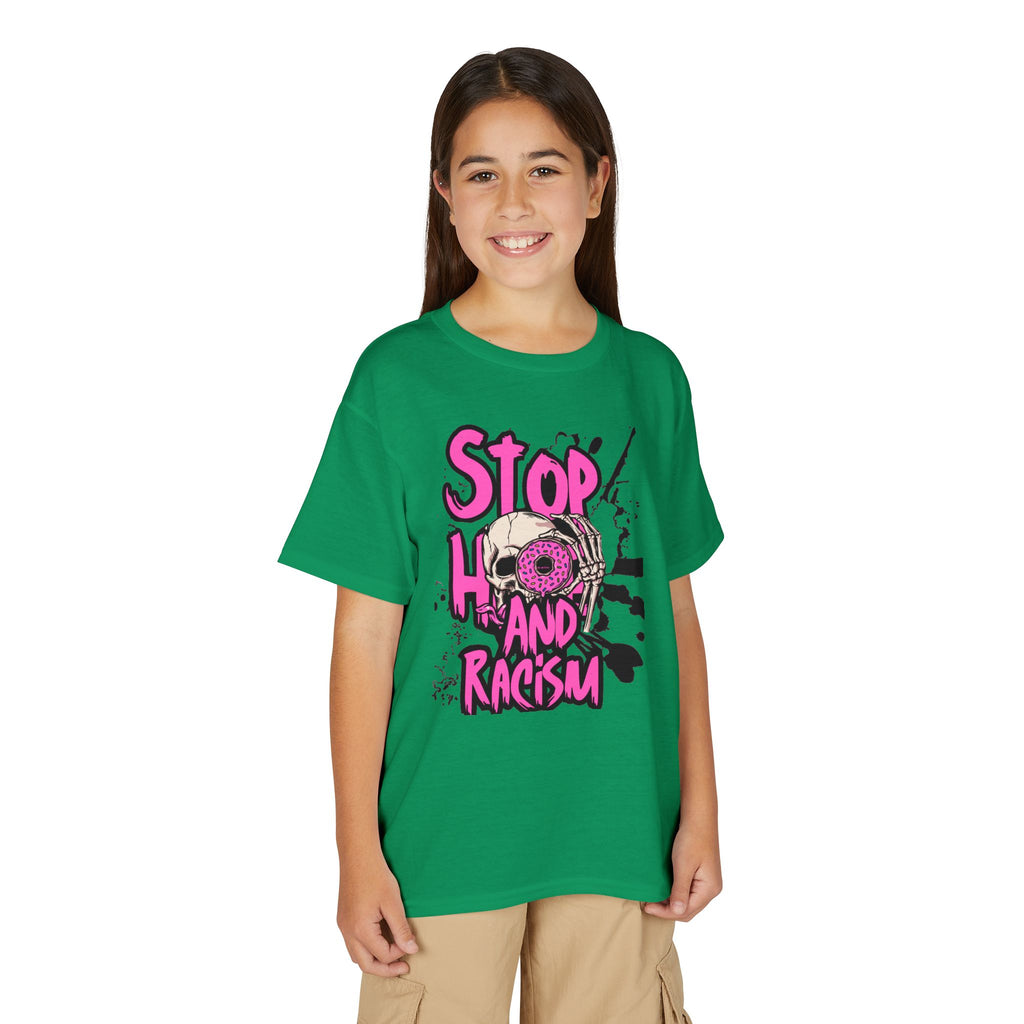 Stop Hate and Racism Youth T-Shirt