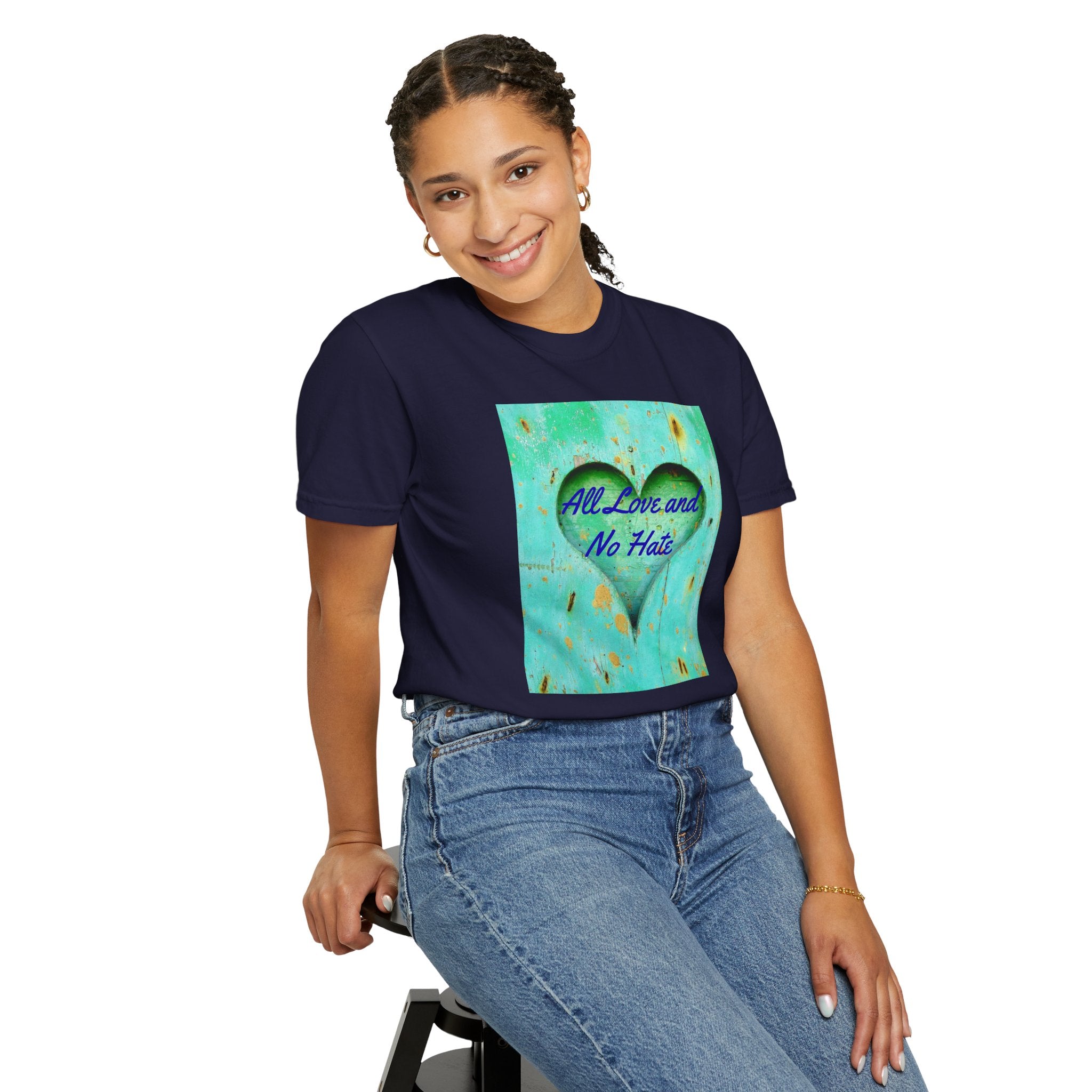 All Love and No Hate Heart T-Shirt