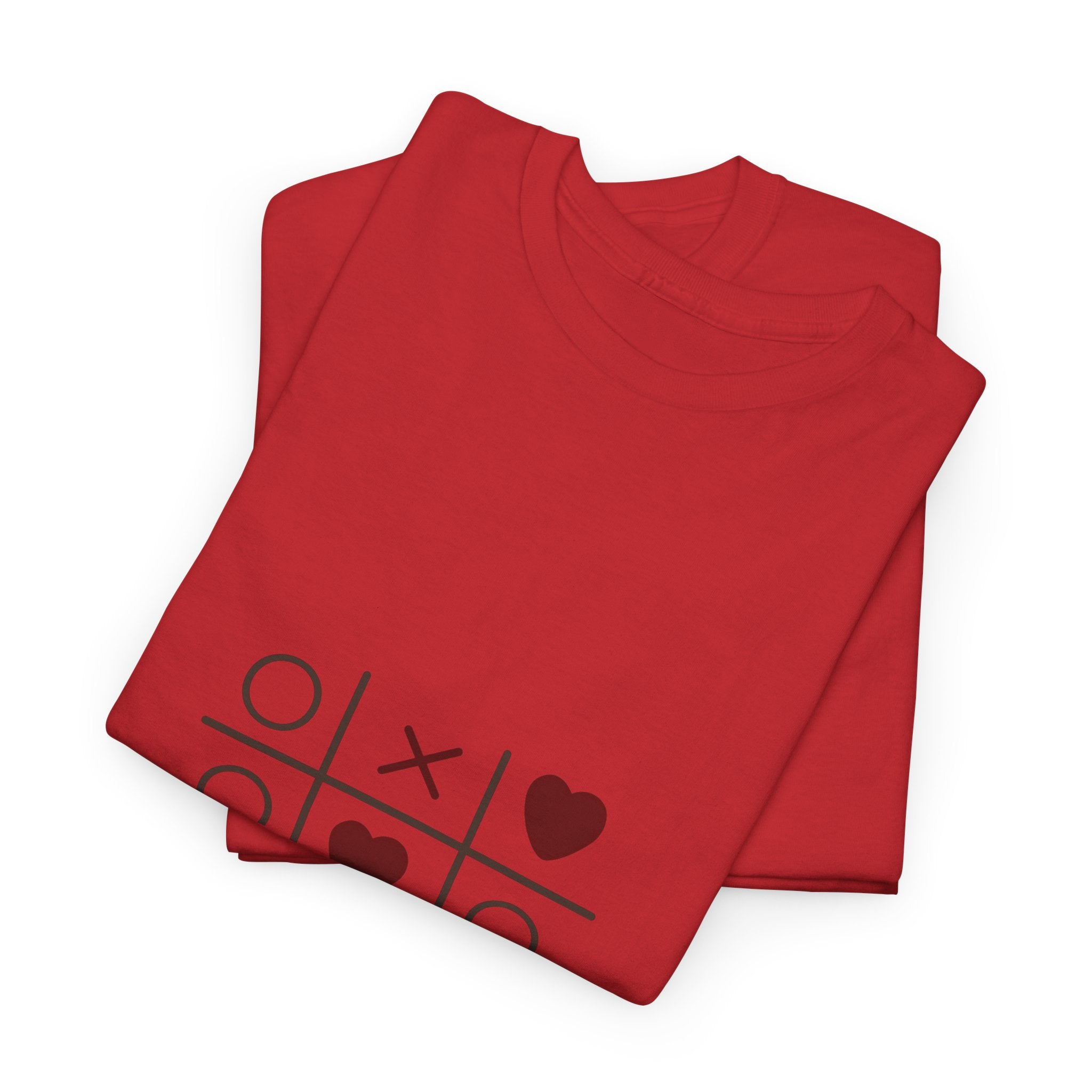 Tic Tac Toe Hearts T-Shirt — Cute Valentine’s Day Graphic Tee