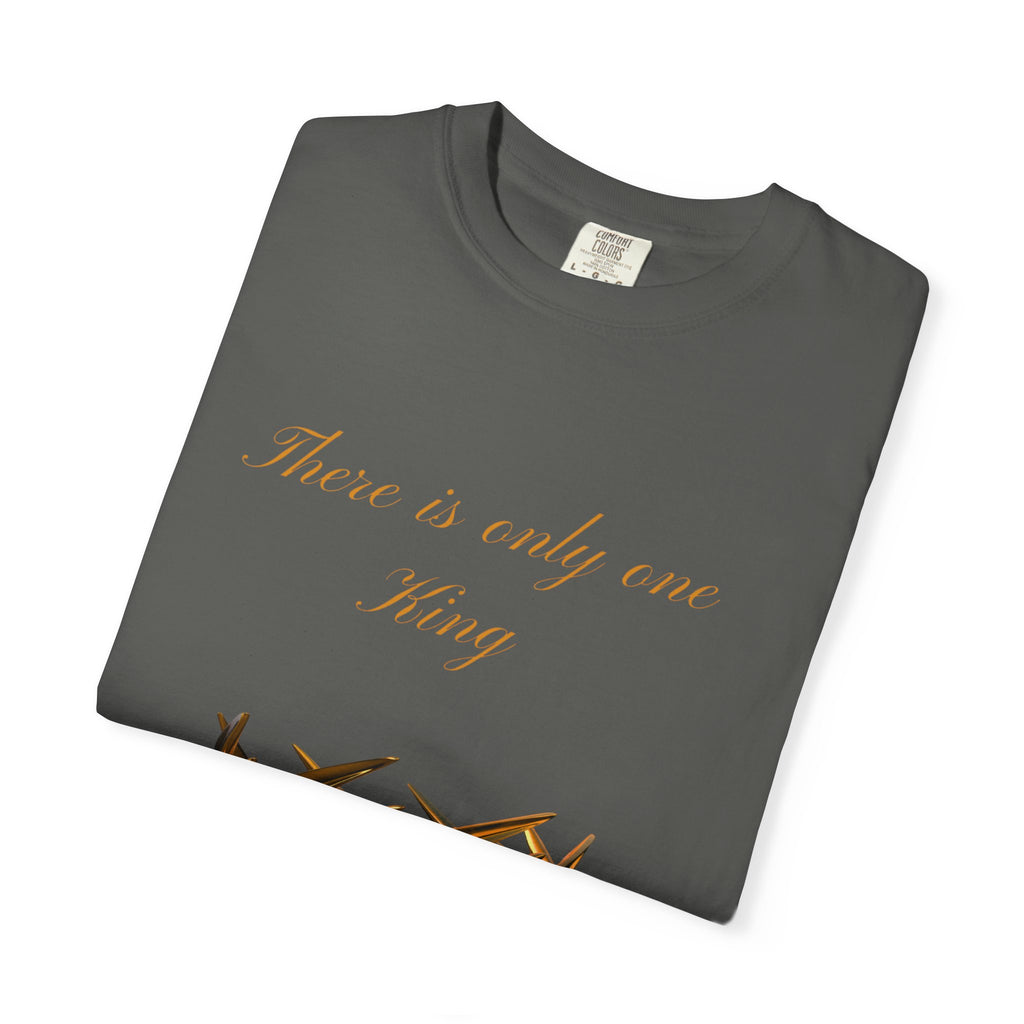 King Crown Graphic T-Shirt — "There is only one King" Casual Streetwear