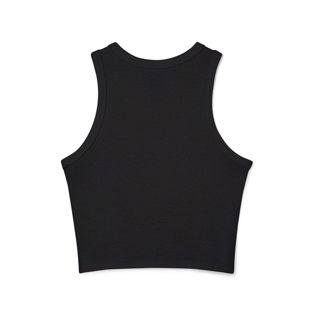 Racer Tank Top — "Stop Hate No Violence" Pride-Inspired Peace Tee