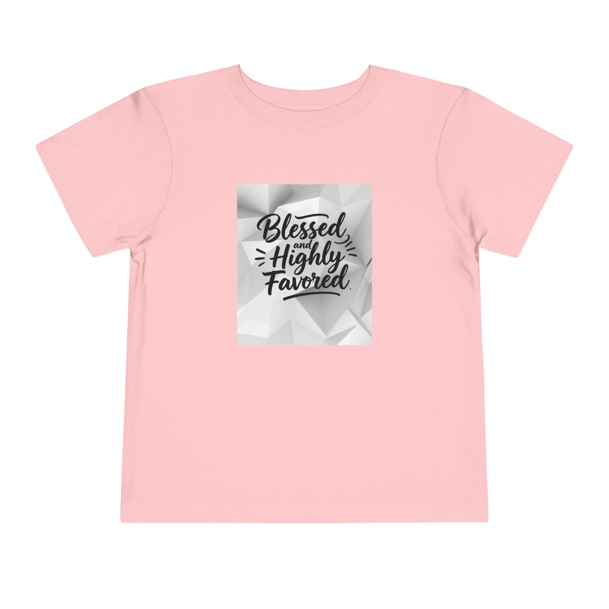 Blessed and Highly Favored Toddler Tee