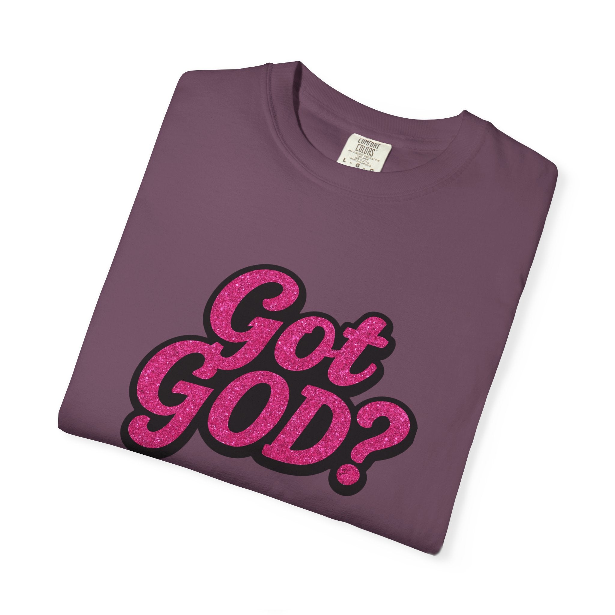 Got God? T-Shirt — Retro Bubble Letter Faith Tee