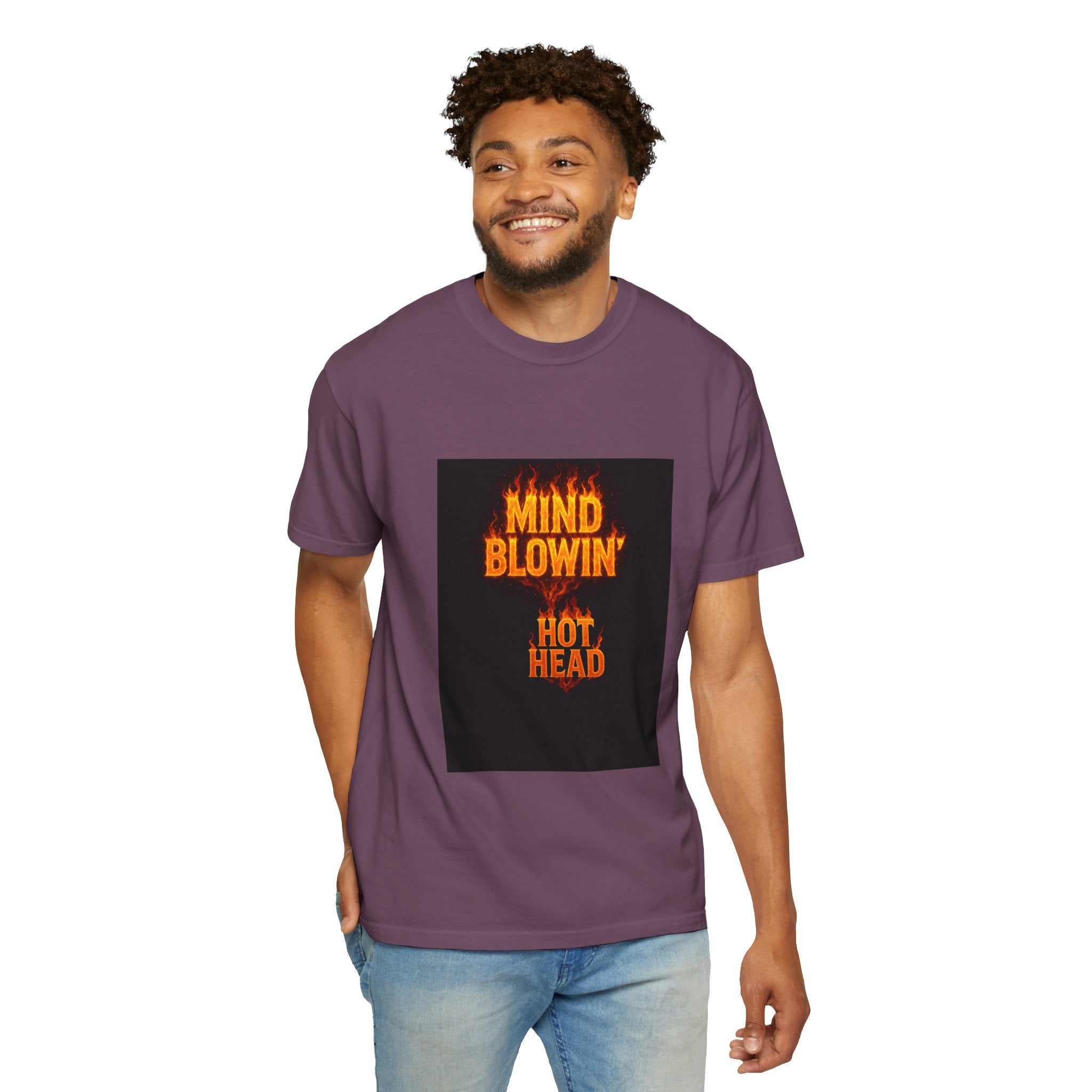 Mind Blowin' Hot Head T-Shirt — Fiery Graphic Tee