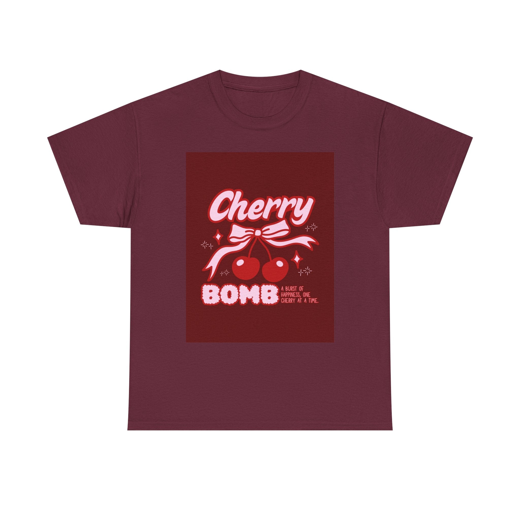 Cherry Bomb T-Shirt — Retro Cherry Graphic Tee