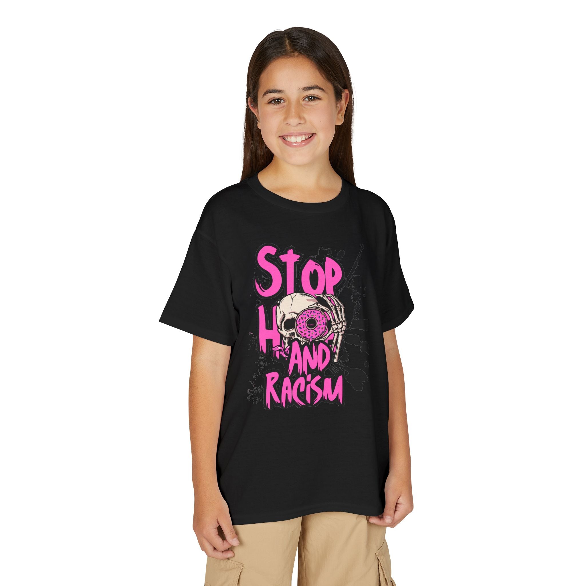 Stop Hate and Racism Youth T-Shirt