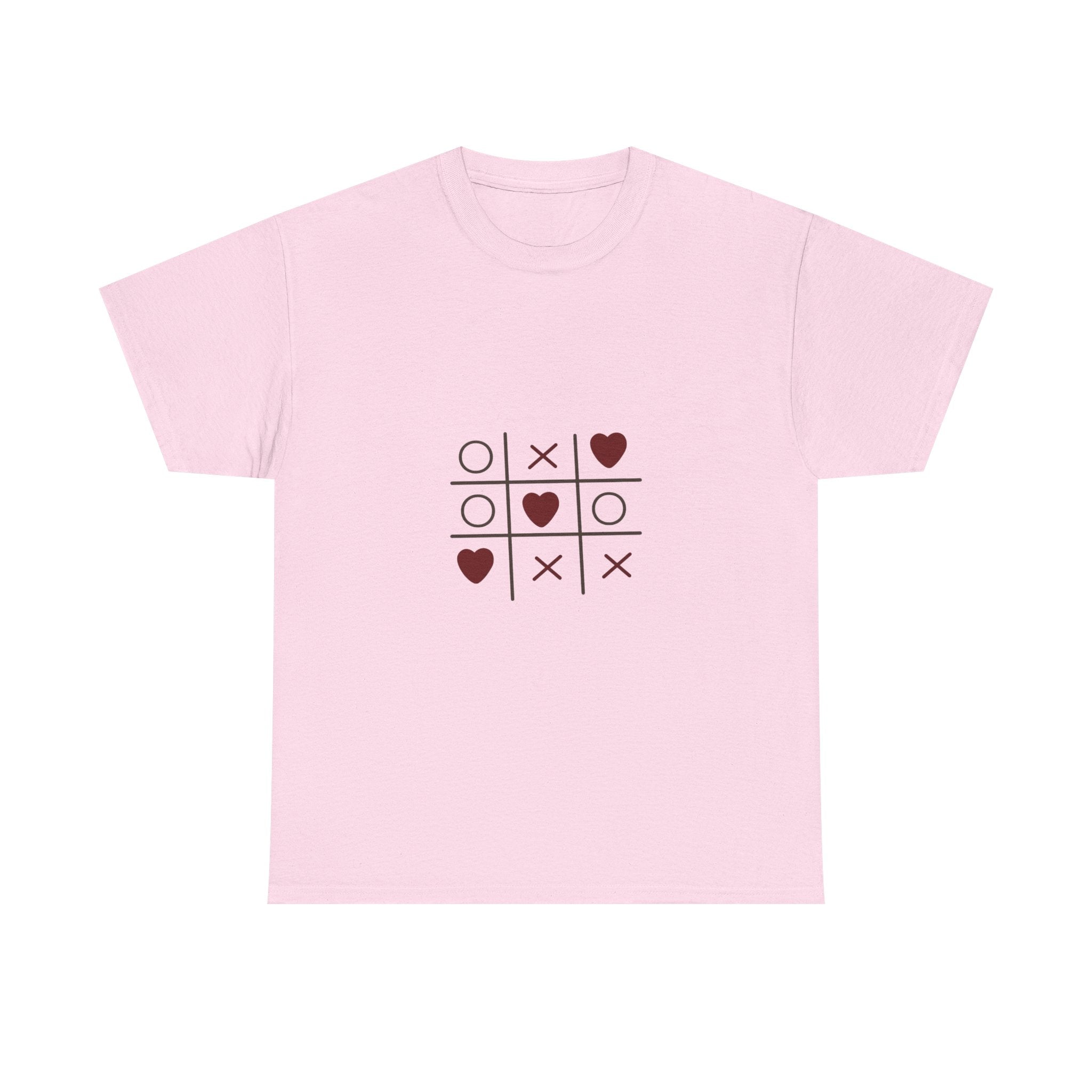 Tic Tac Toe Hearts T-Shirt — Cute Valentine’s Day Graphic Tee