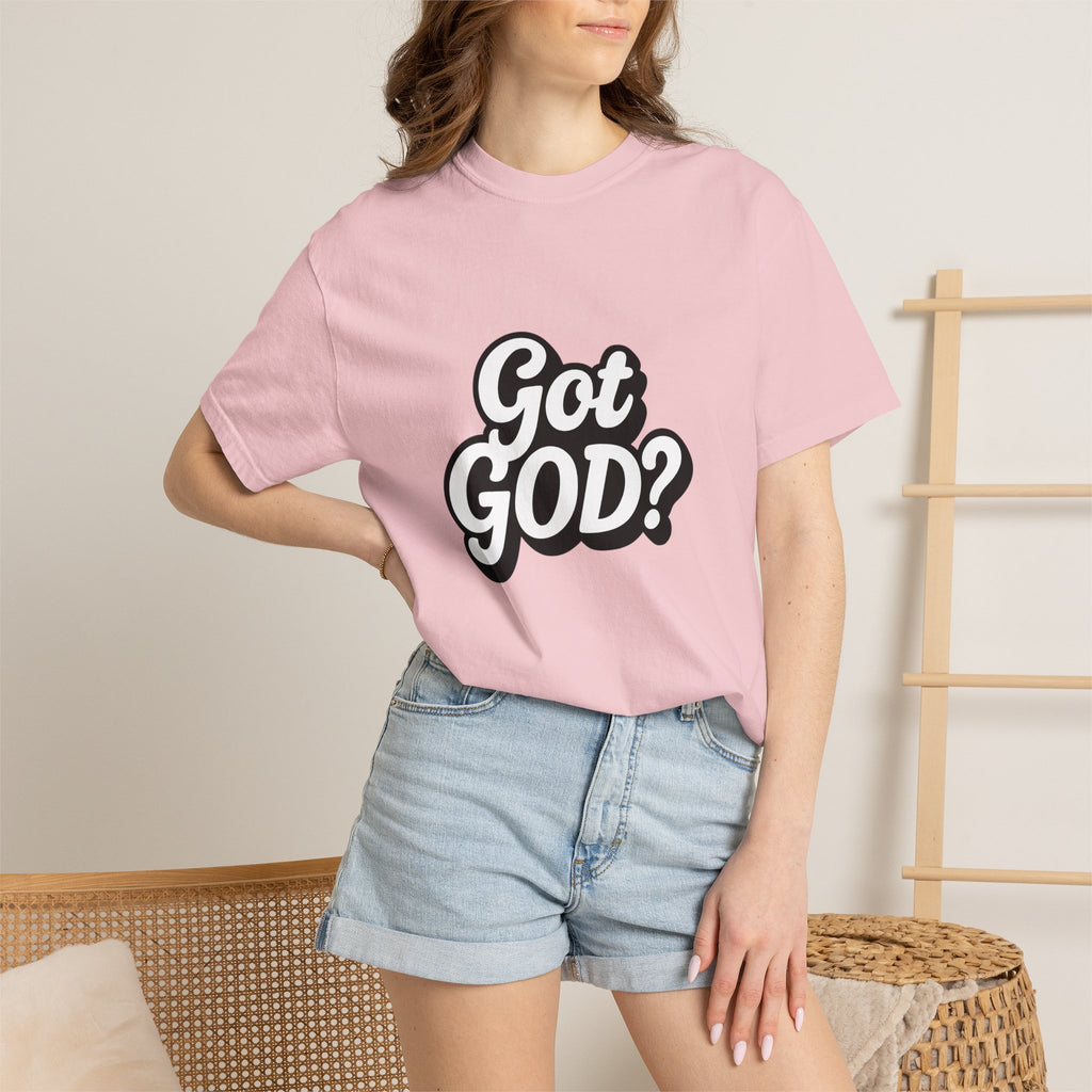 Got GOD? Graphic T-Shirt — Faith-Inspired Christian Tee
