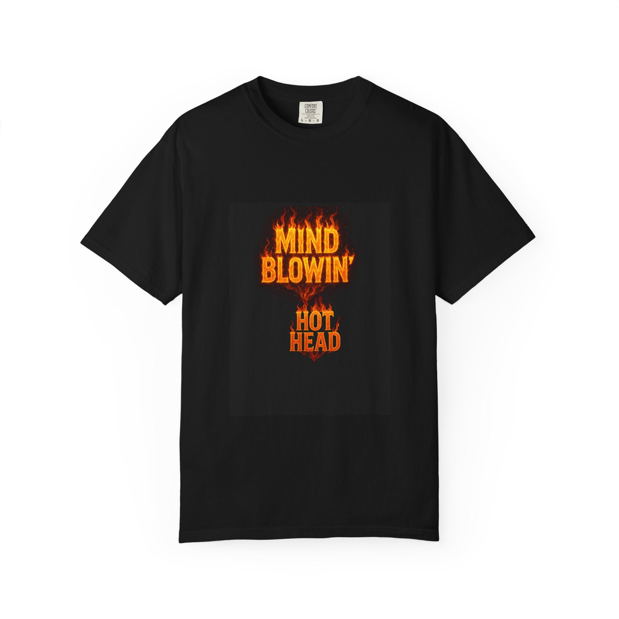 Mind Blowin' Hot Head T-Shirt — Fiery Graphic Tee