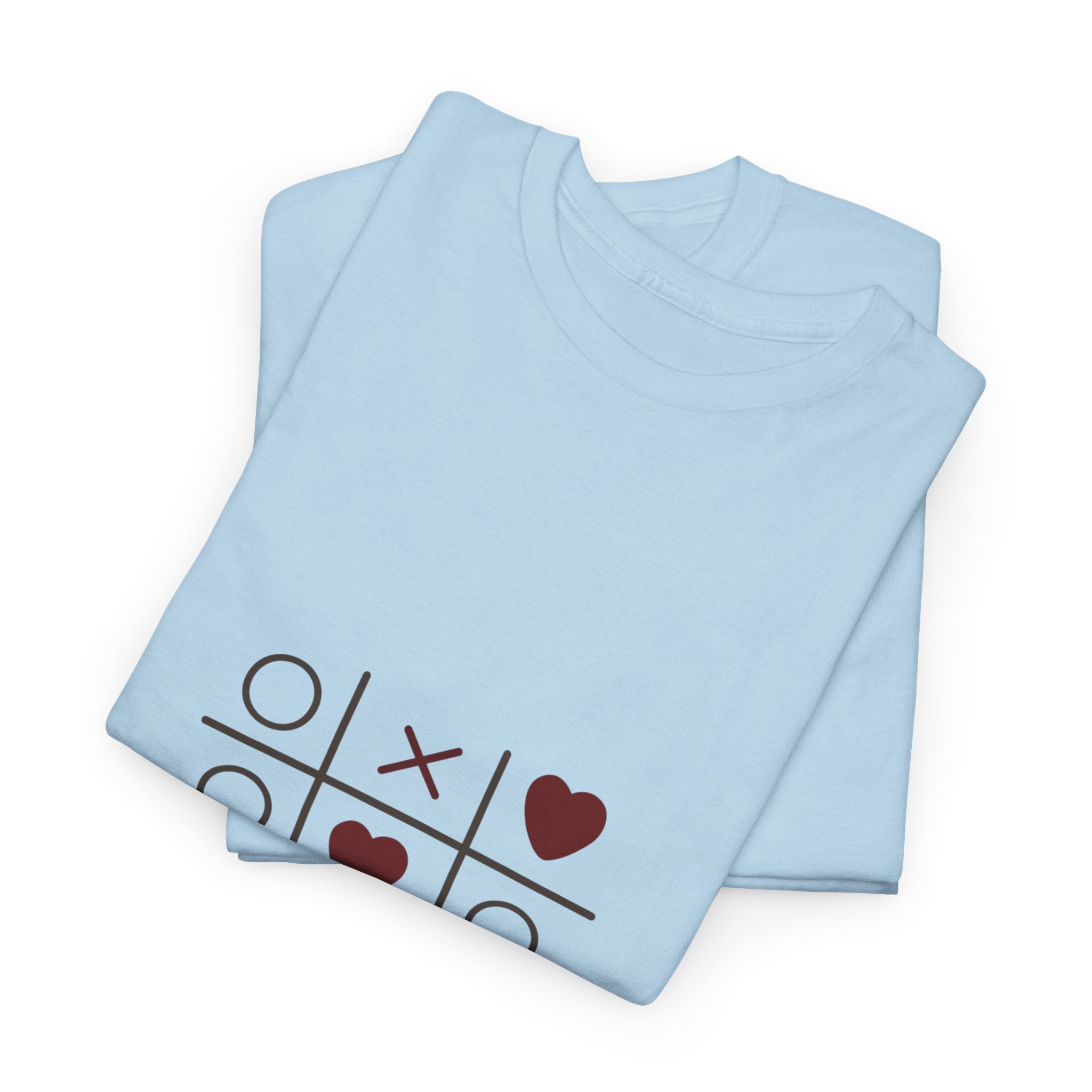 Tic Tac Toe Hearts T-Shirt — Cute Valentine’s Day Graphic Tee