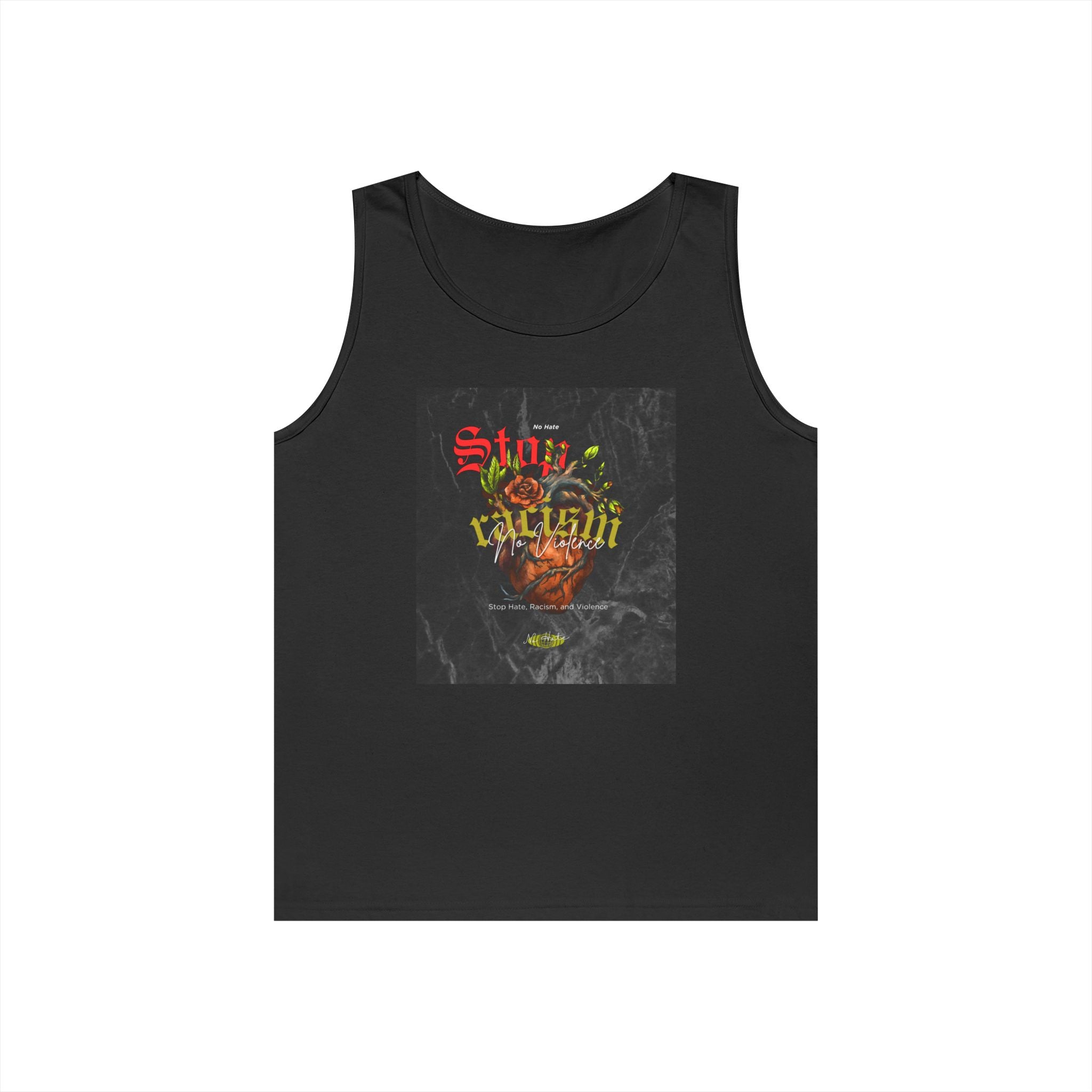 Skull & Crown Graphic Tank Top — Vintage Gothic Streetwear