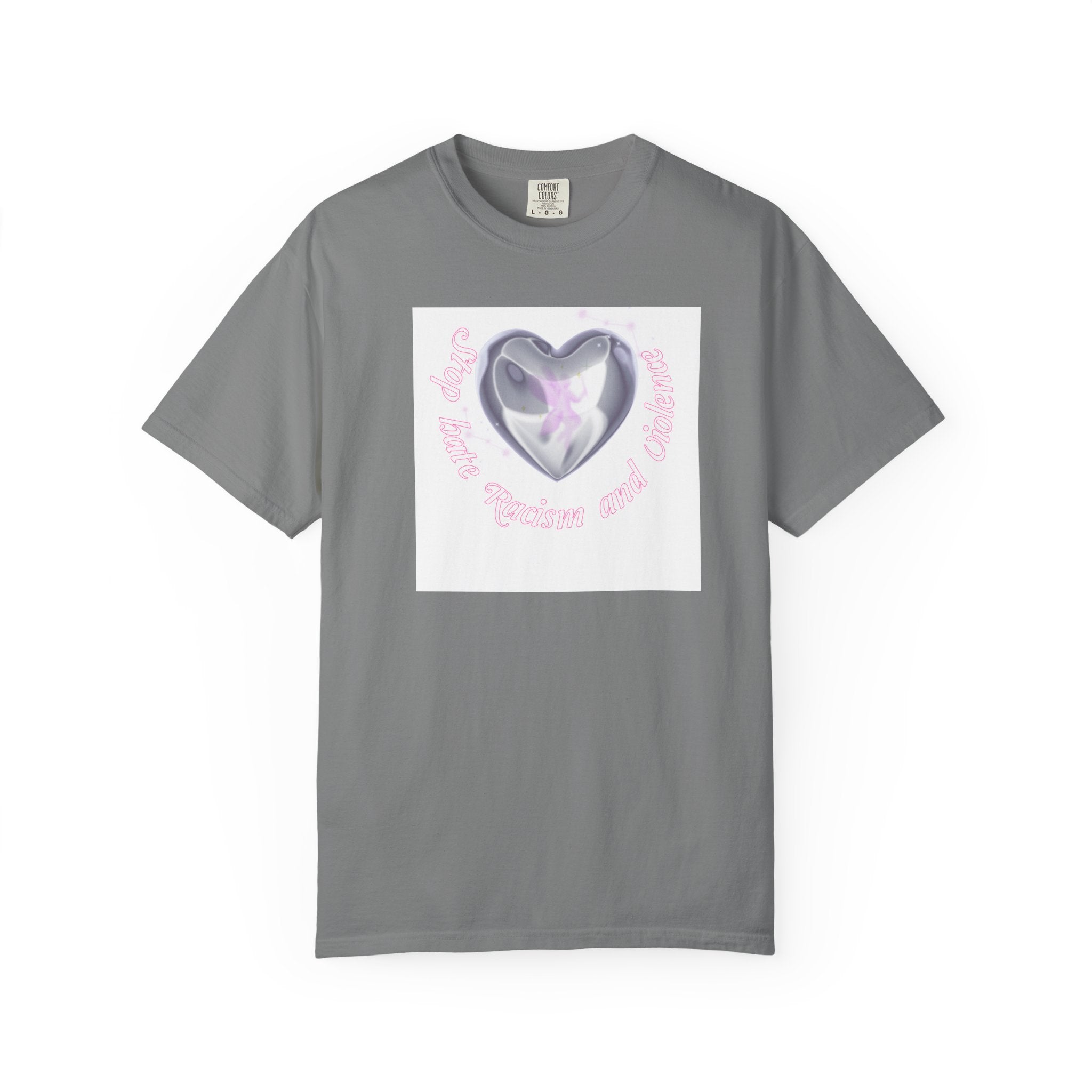 Heart Butterfly Tee — "Love, Hope, Passion and Patience" Graphic T-Shirt