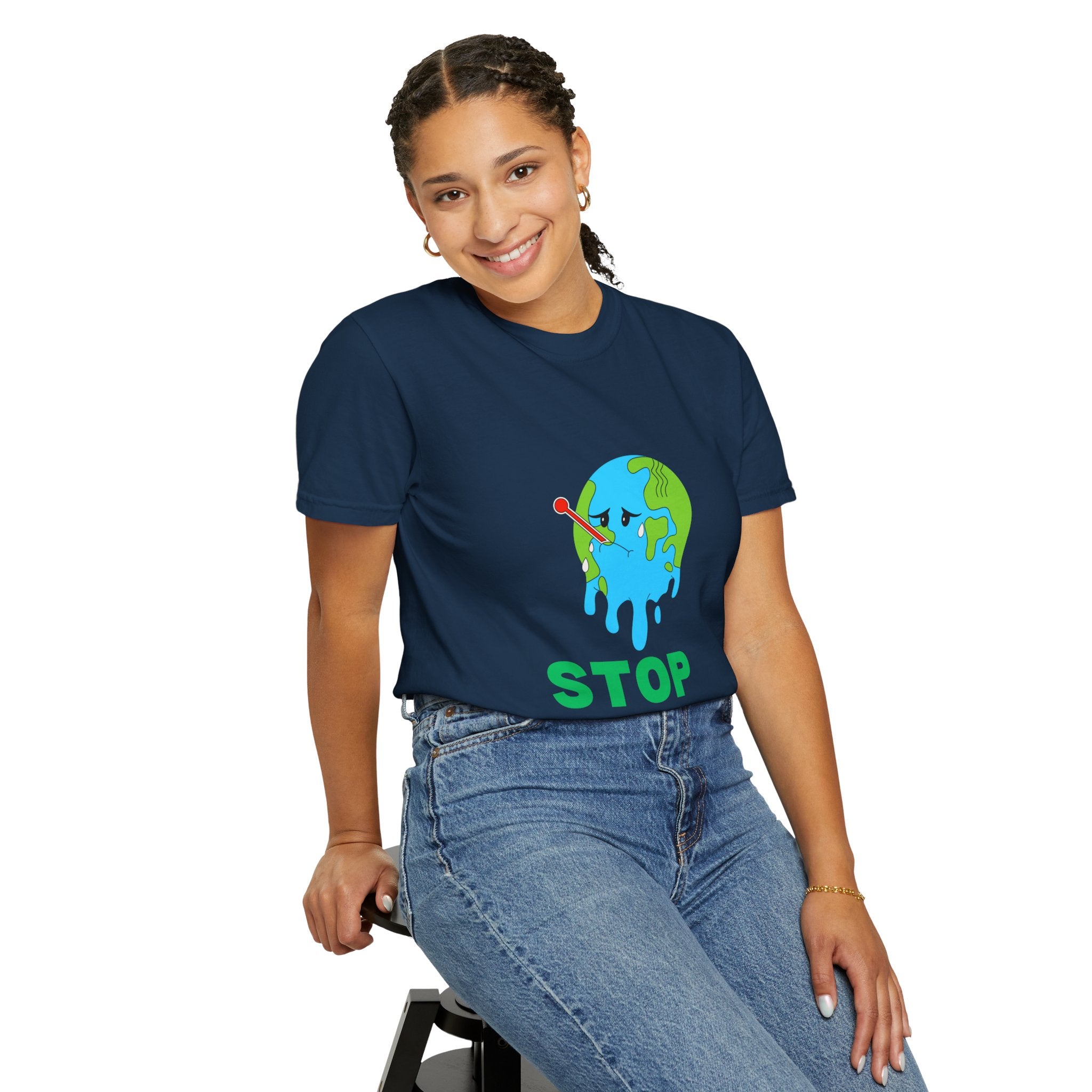 Stop Hate and Racism T-Shirt — Anti-Racism Earth Graphic Tee