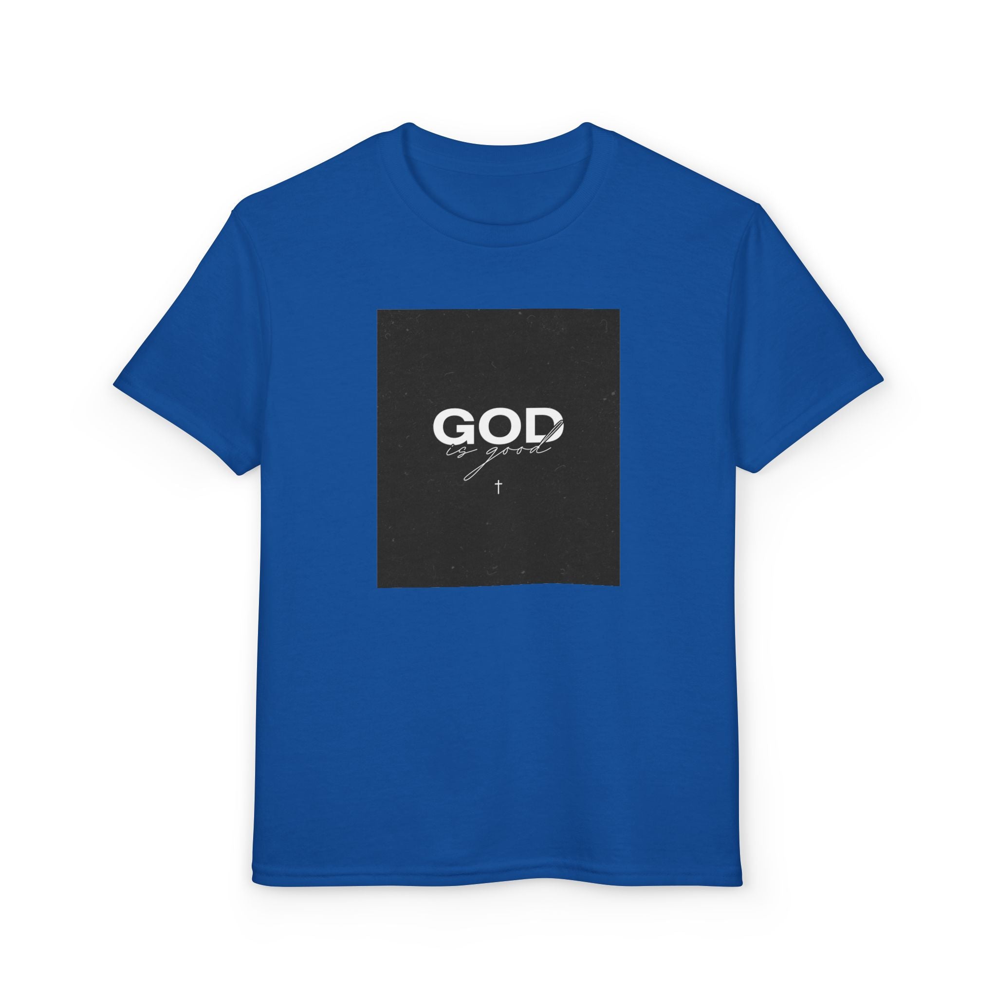 Youth T-Shirt — "GOD" Script Logo Graphic Tee
