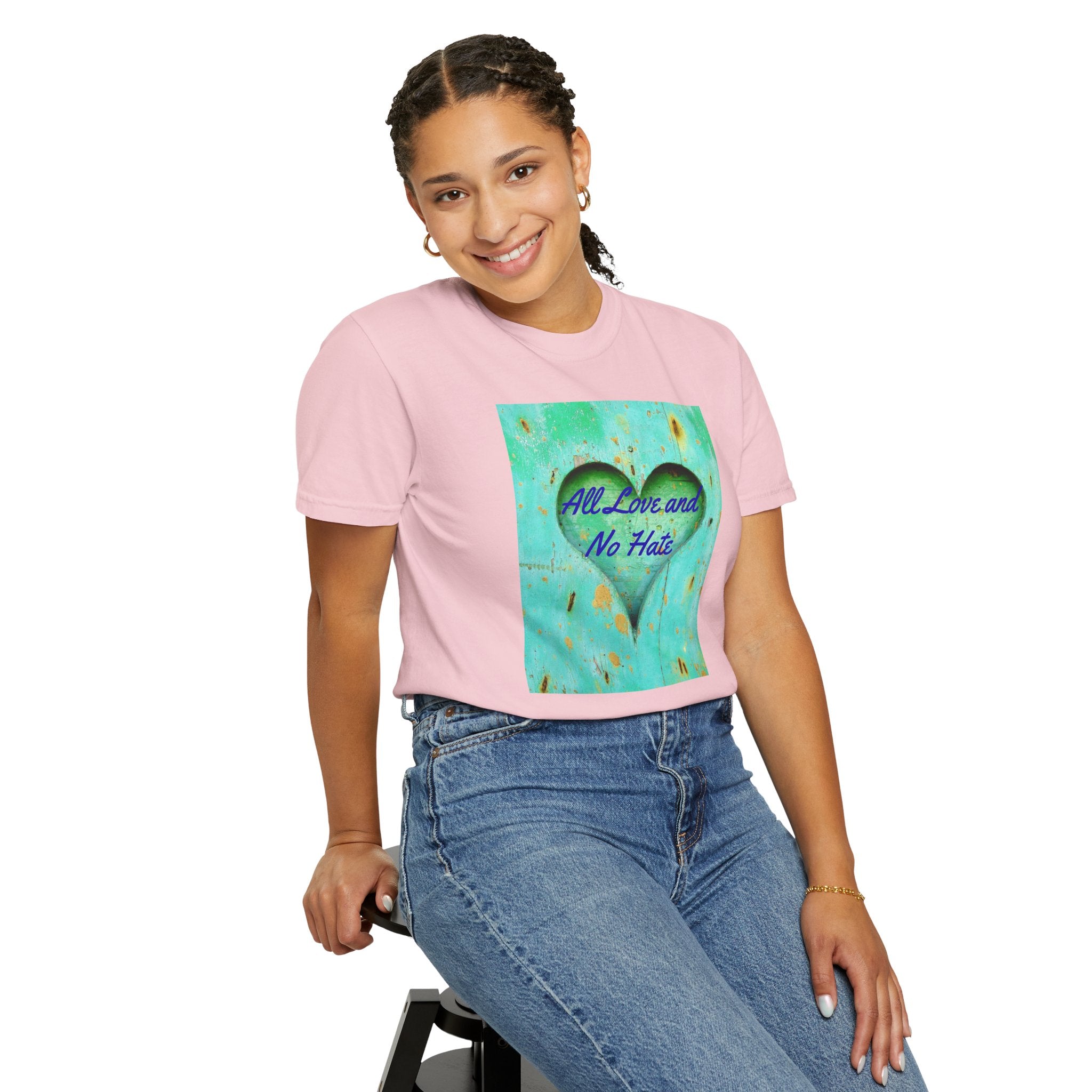 All Love and No Hate Heart T-Shirt