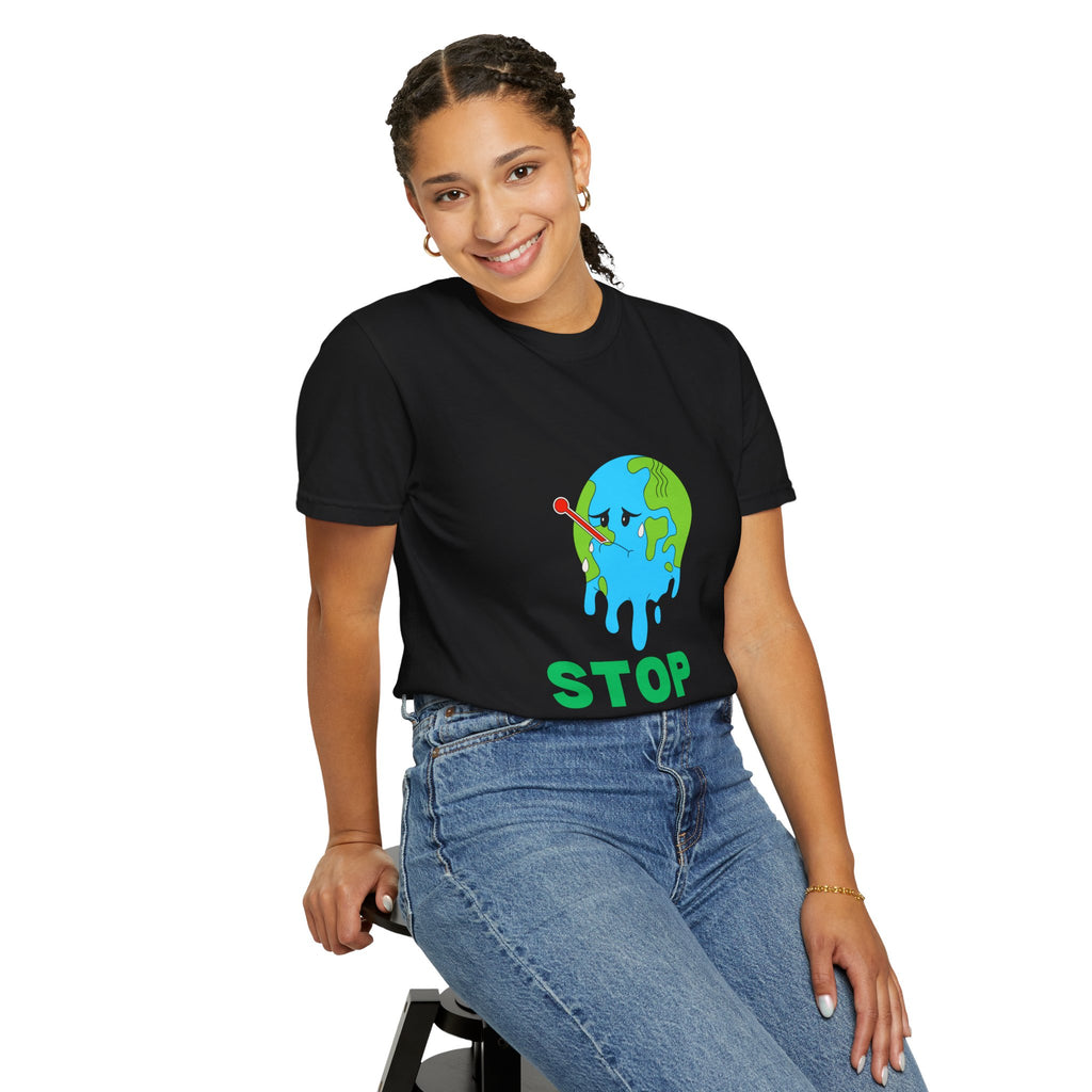 Stop Hate and Racism T-Shirt — Anti-Racism Earth Graphic Tee