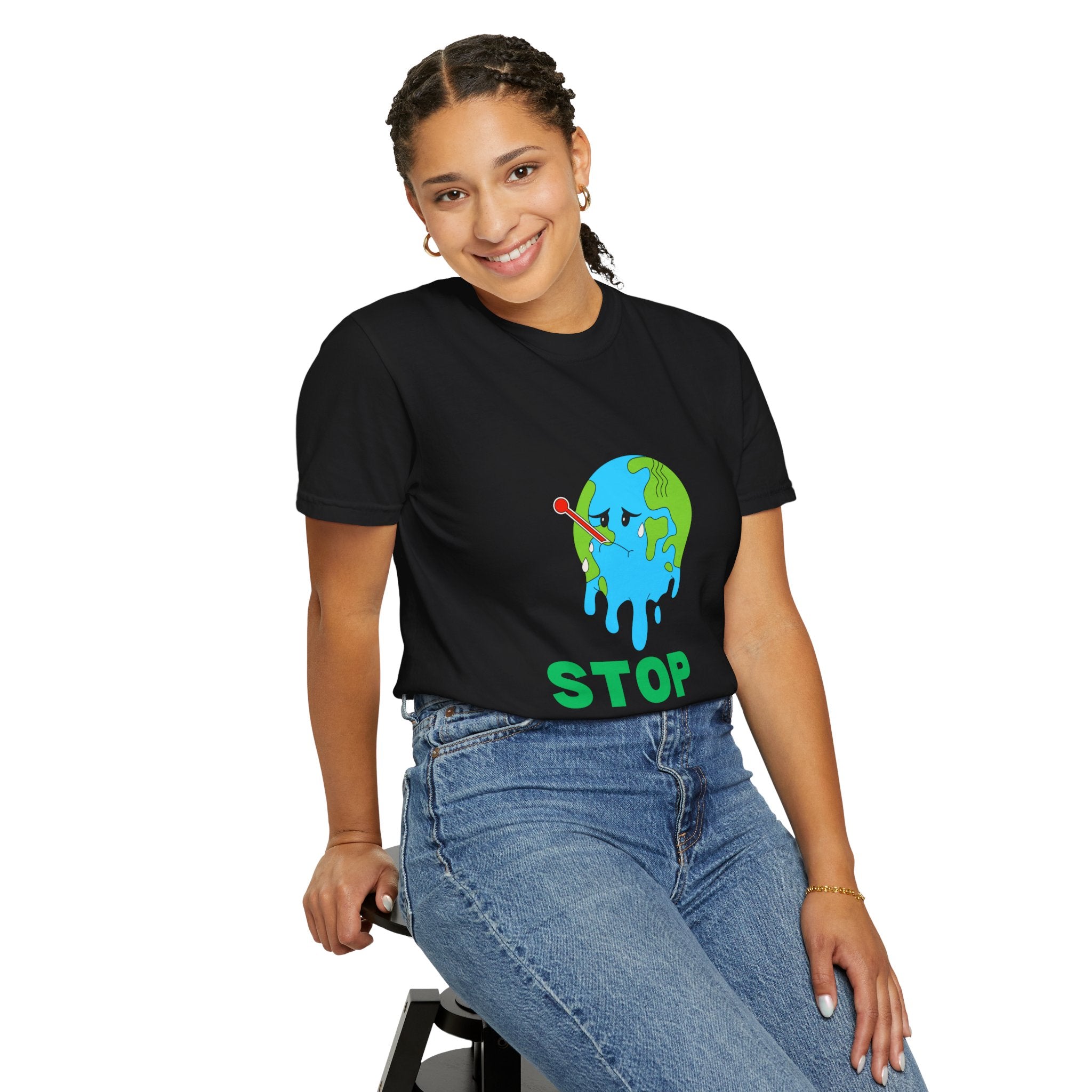 Stop Hate and Racism T-Shirt — Anti-Racism Earth Graphic Tee