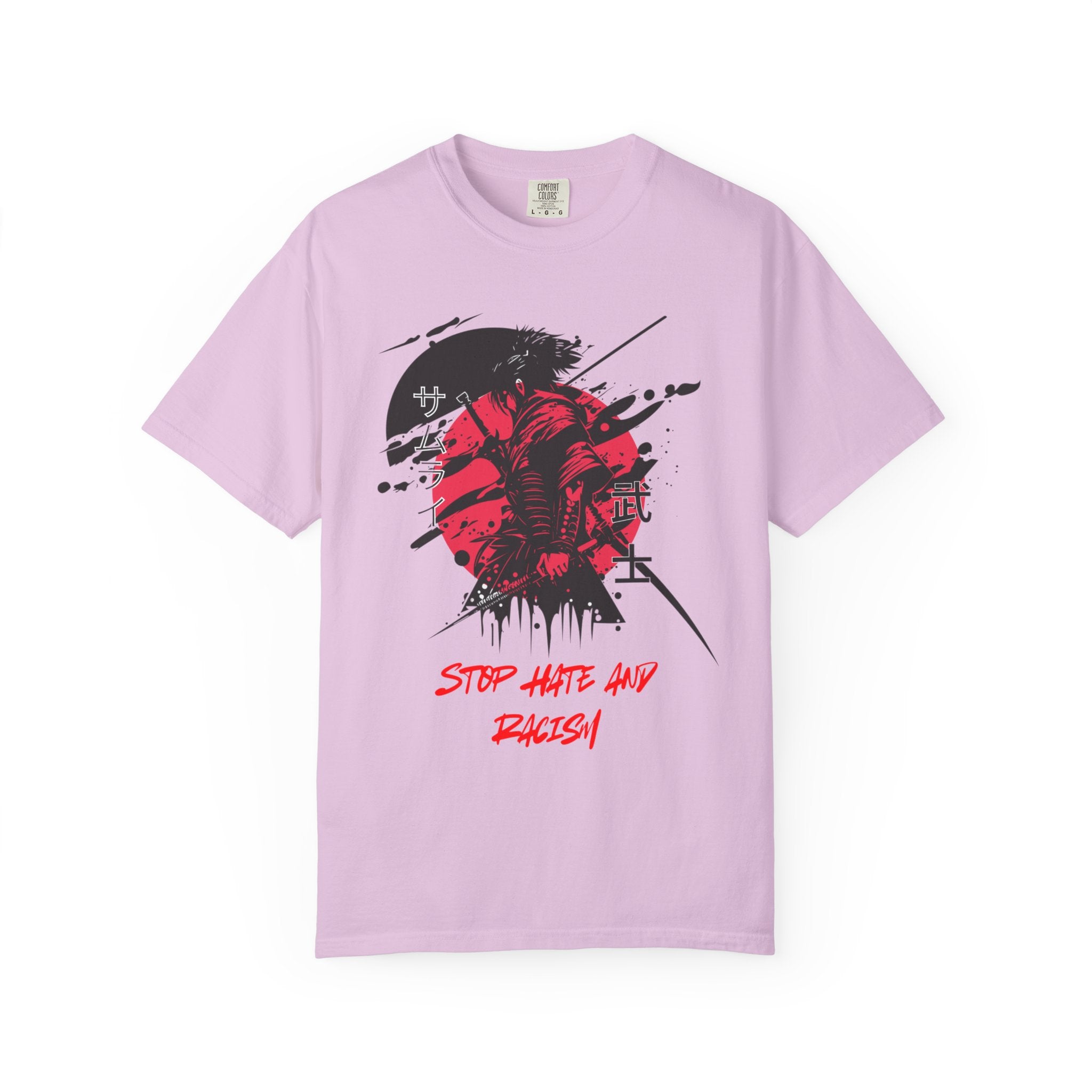 Stop Hate and Racism Graphic T-Shirt