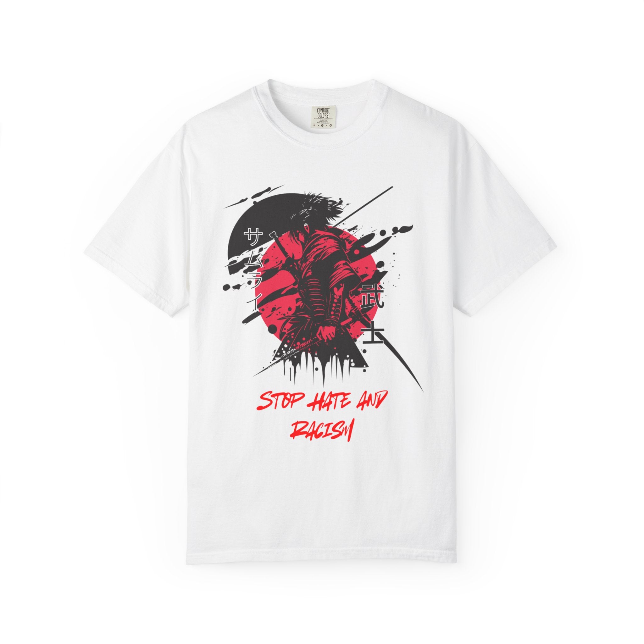 Stop Hate and Racism Graphic T-Shirt