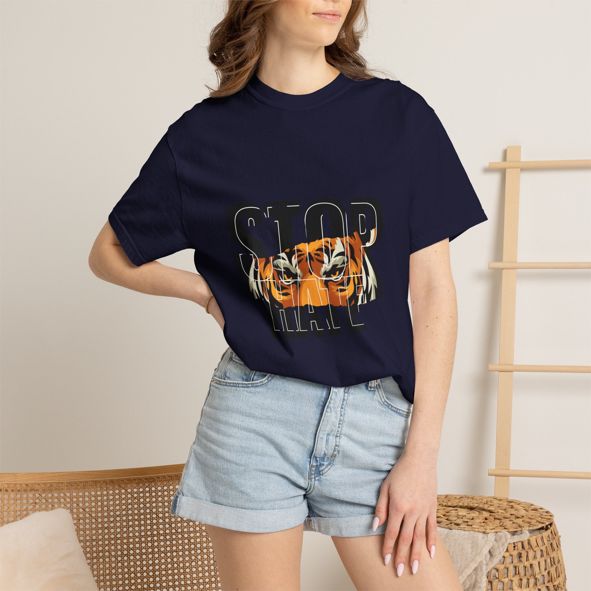 Stop Hate Tiger T-Shirt
