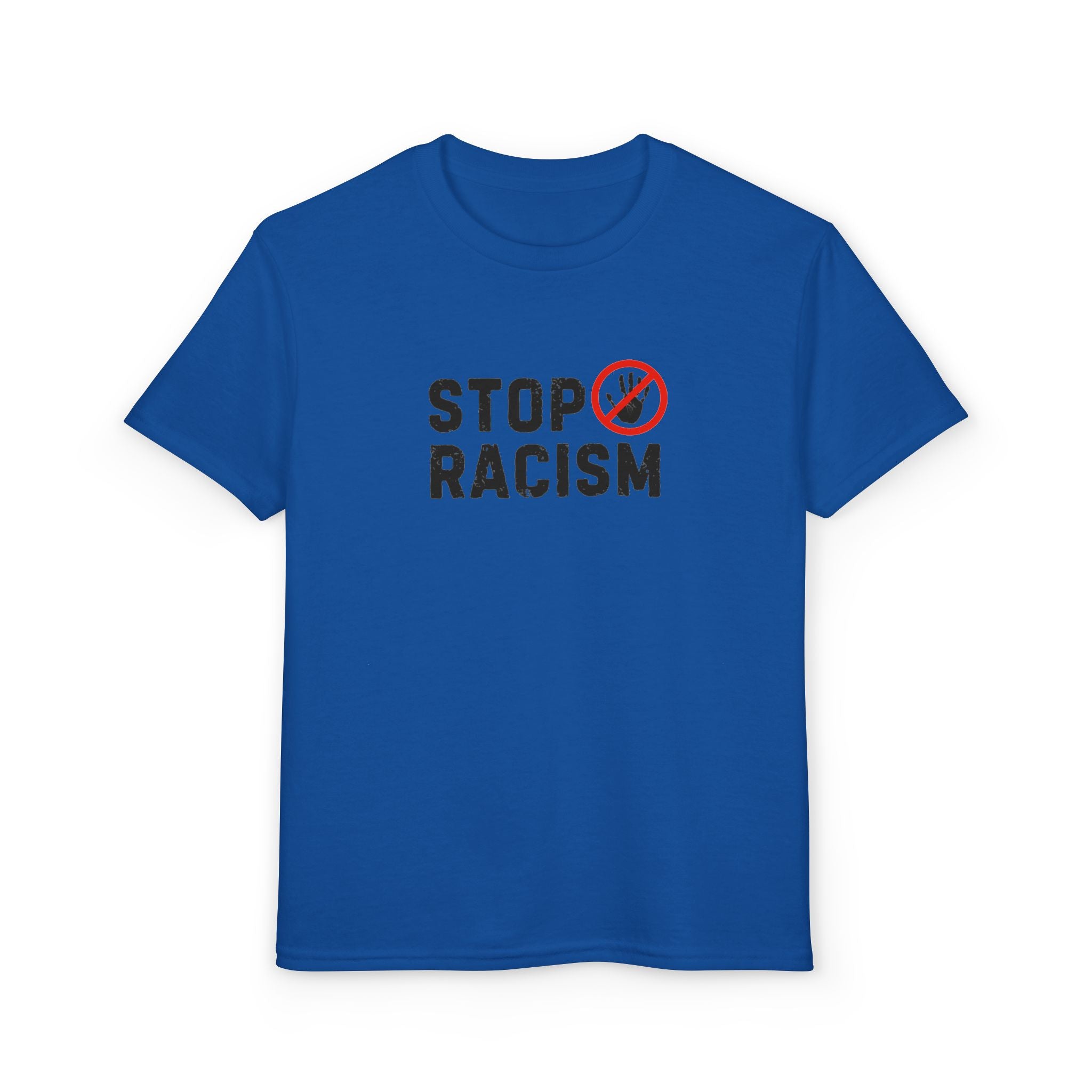 Youth T-Shirt — "Stop Racism" Anti-Racism Graphic Tee