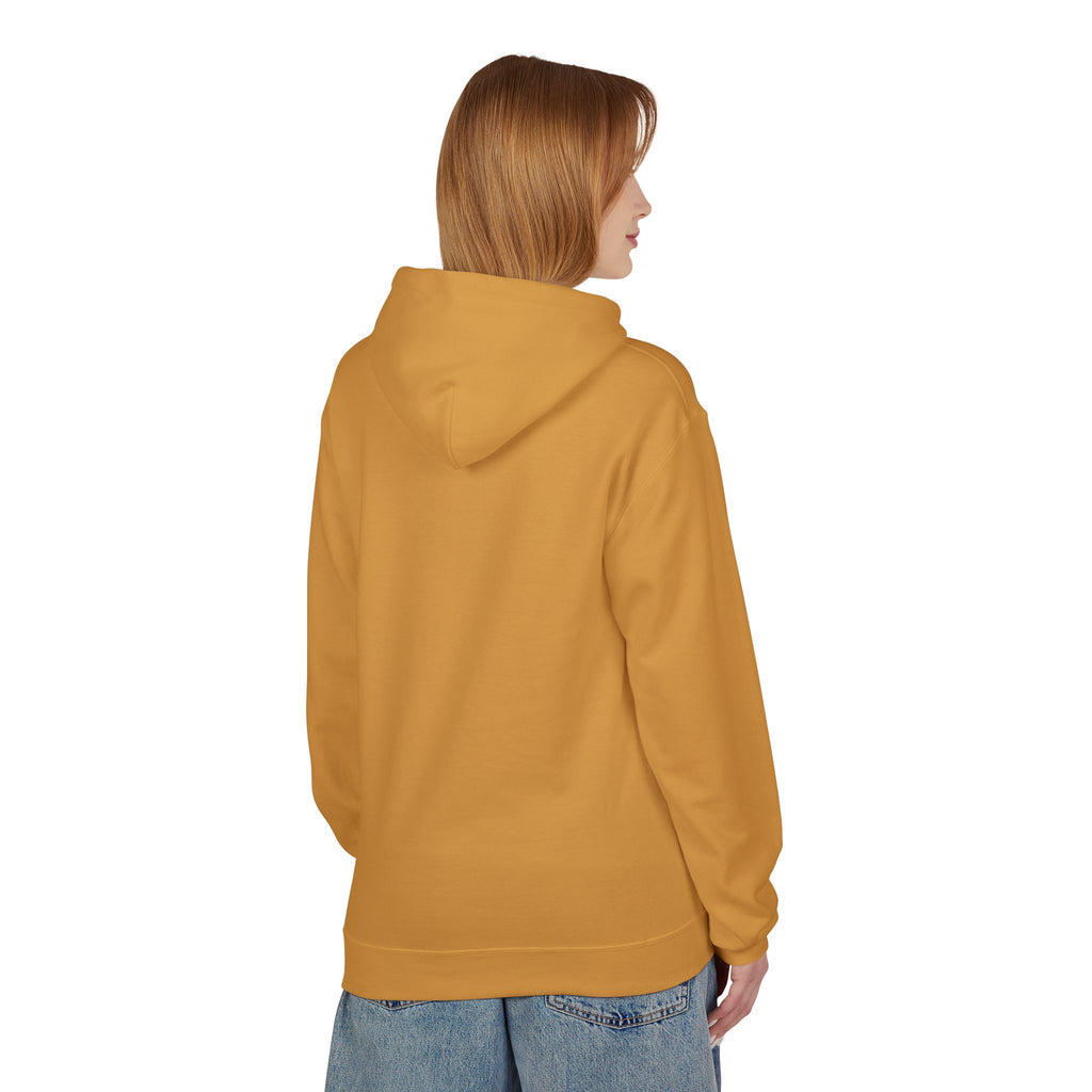 Hoodie — Stop Hate Rebuild (Red-Green-Blue Brushstroke)