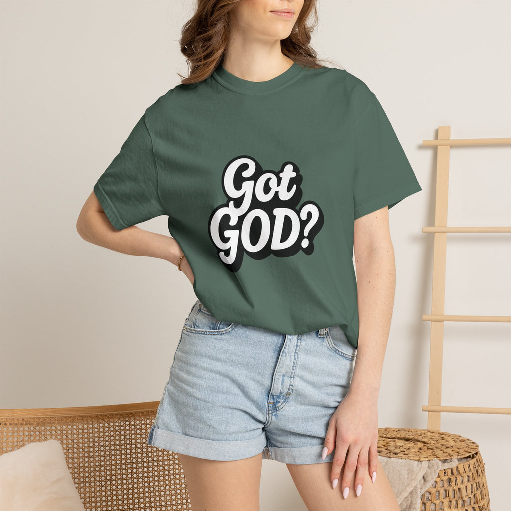 Got GOD? Graphic T-Shirt — Faith-Inspired Christian Tee
