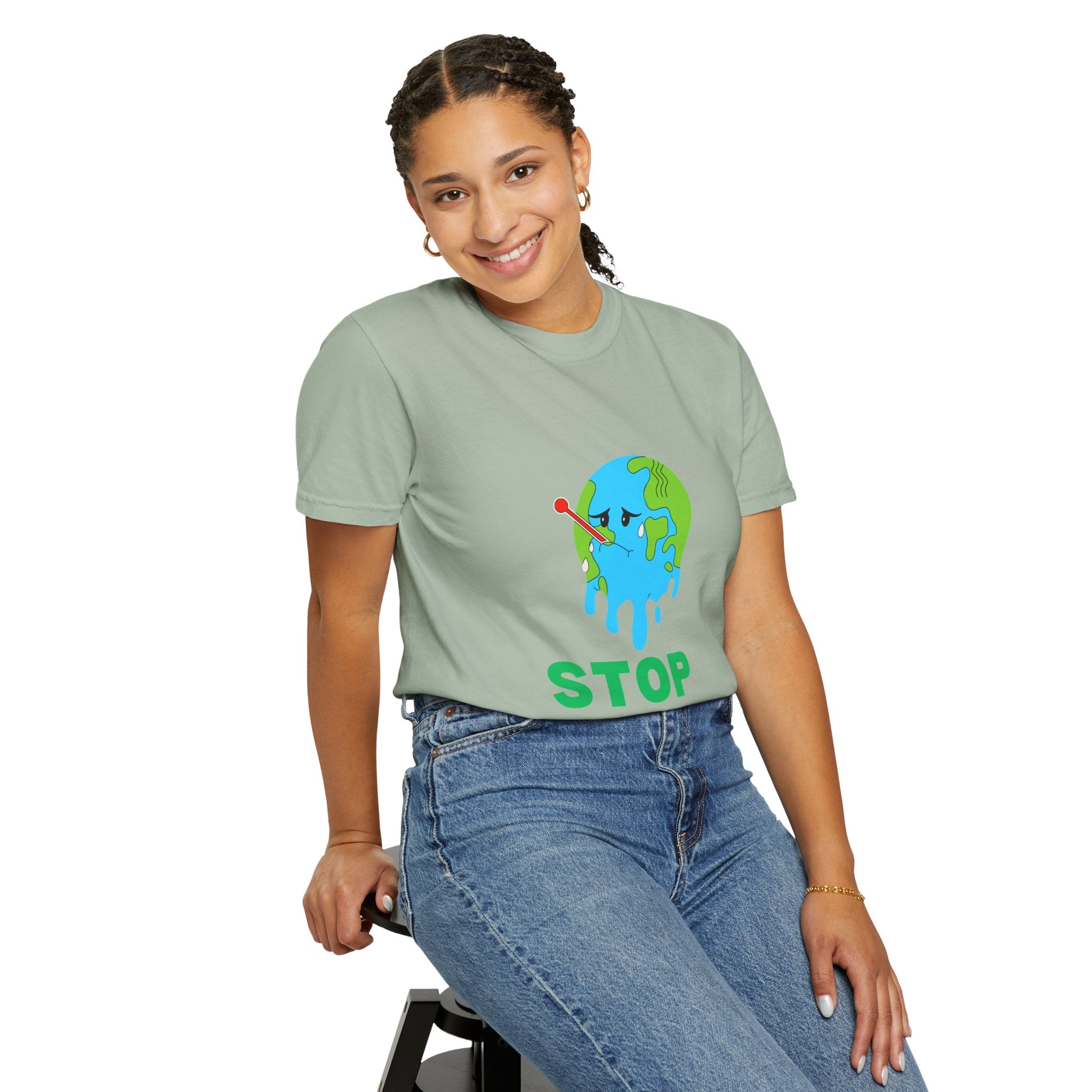 Stop Hate and Racism T-Shirt — Anti-Racism Earth Graphic Tee