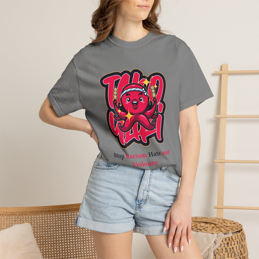 Stop Racism Octopus T-Shirt — Anti-Racism Message Tee