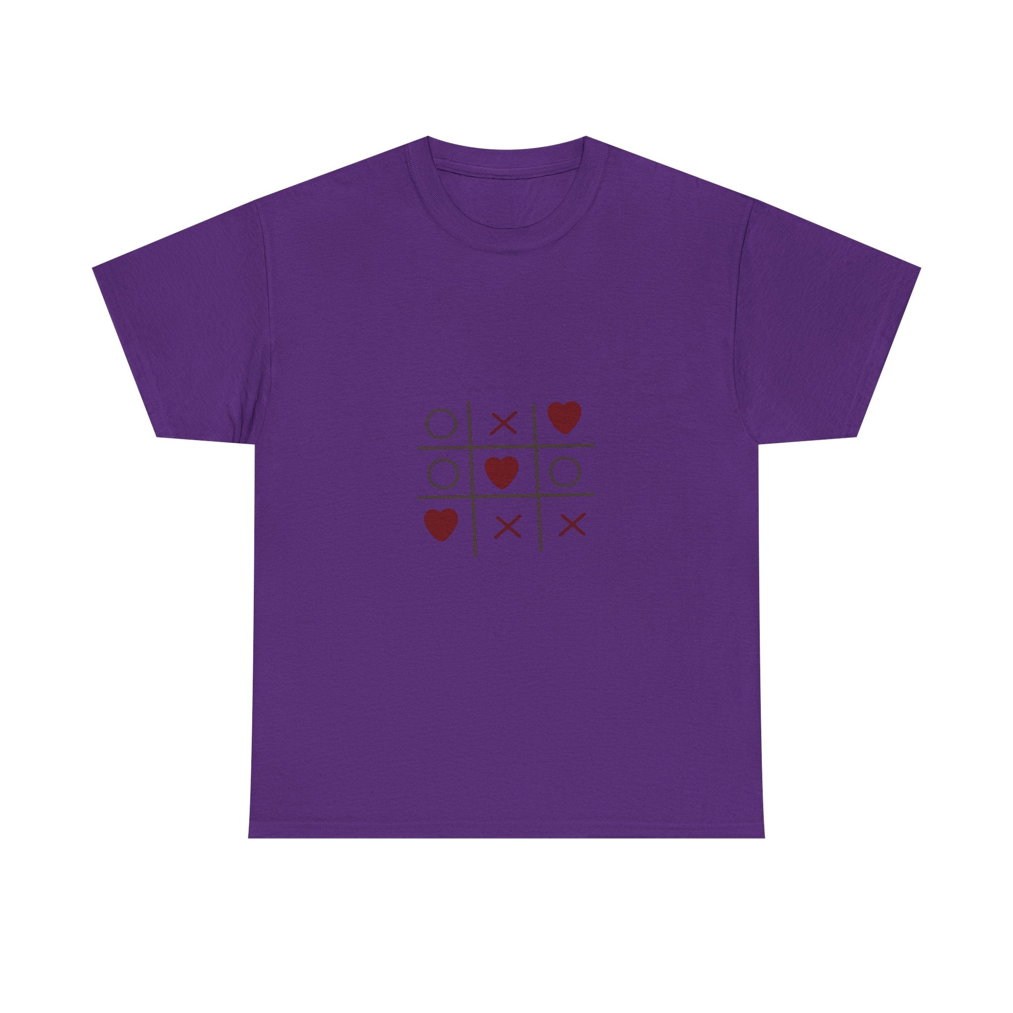 Tic Tac Toe Hearts T-Shirt — Cute Valentine’s Day Graphic Tee