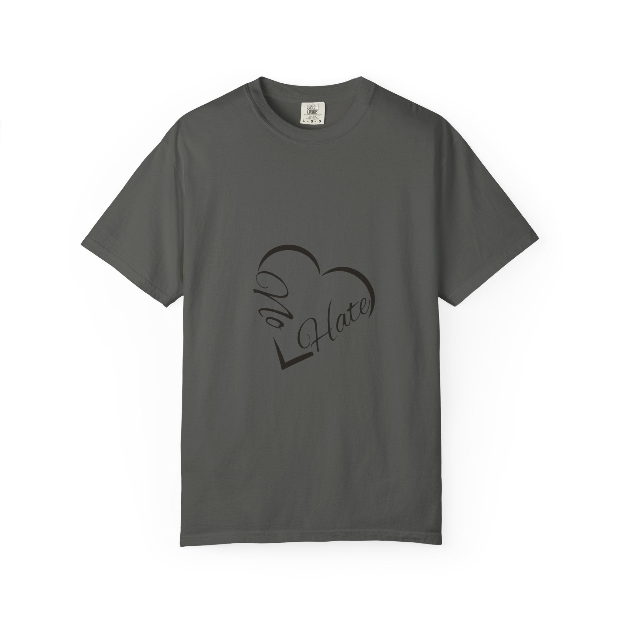 No Hate Heart T-Shirt — Anti-Hate Graphic Tee