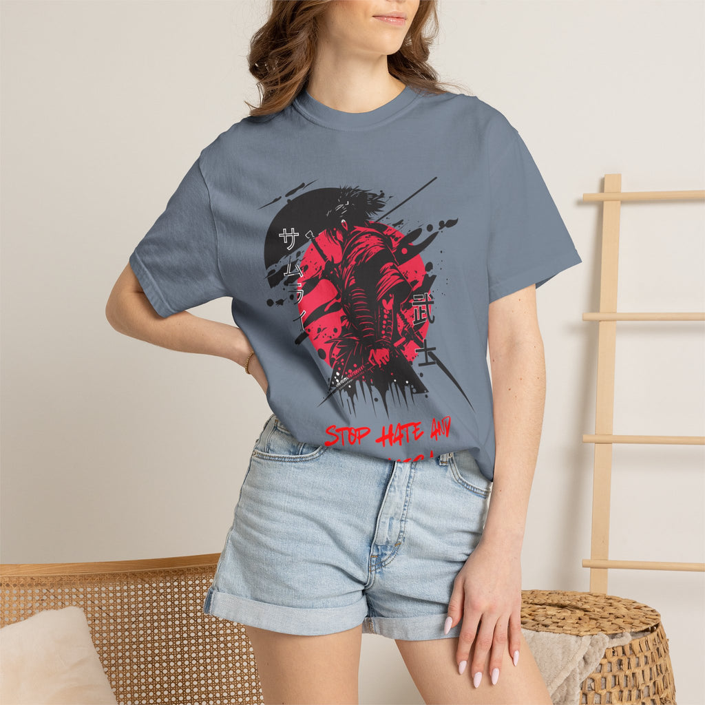 Stop Hate and Racism Graphic T-Shirt