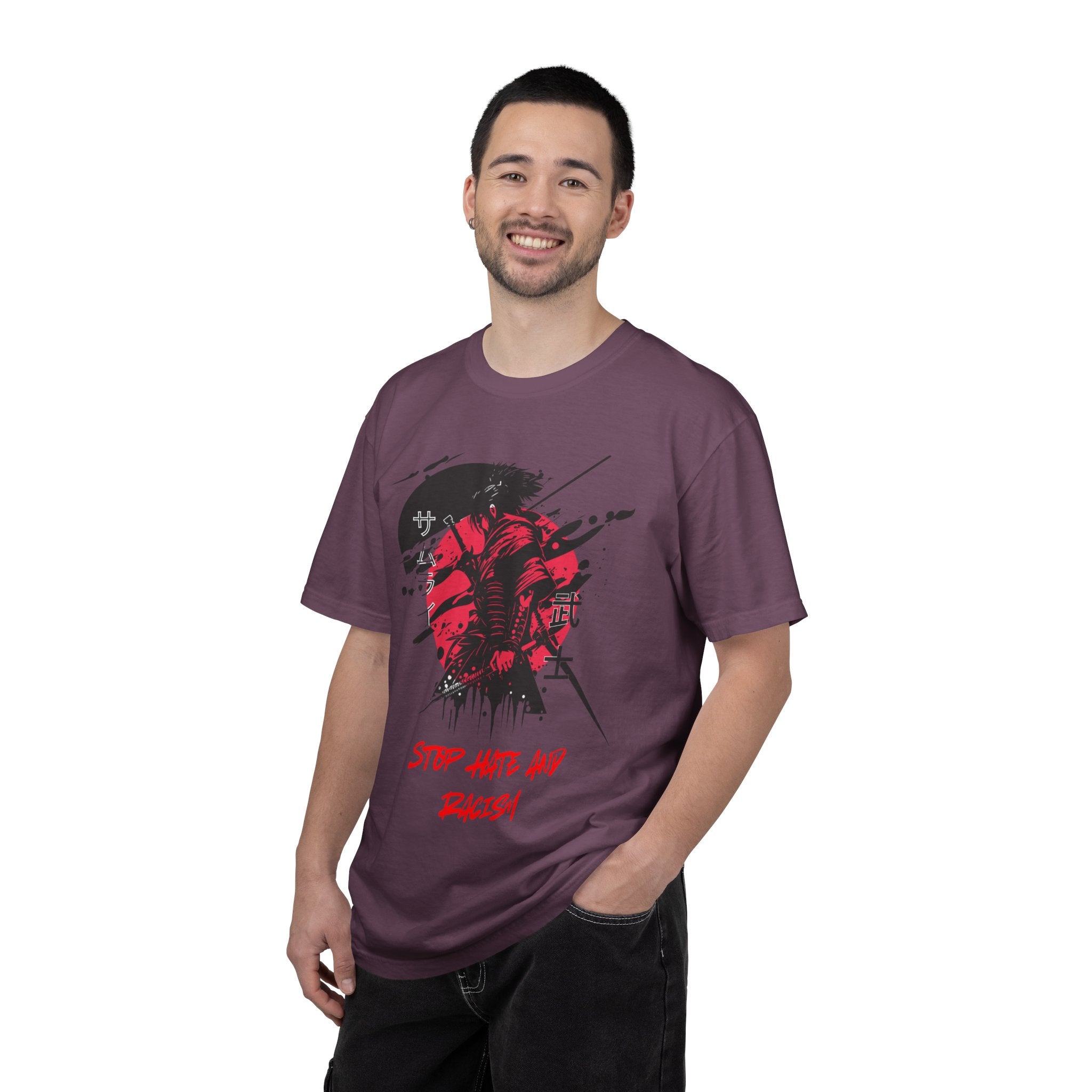 Stop Hate and Racism Graphic T-Shirt