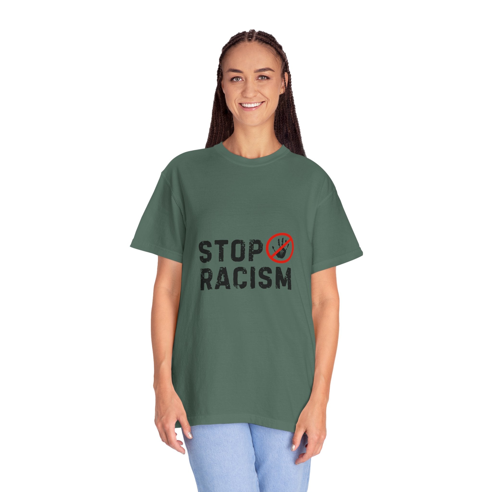 Stop Racism T-Shirt — Anti-Racism Statement Tee