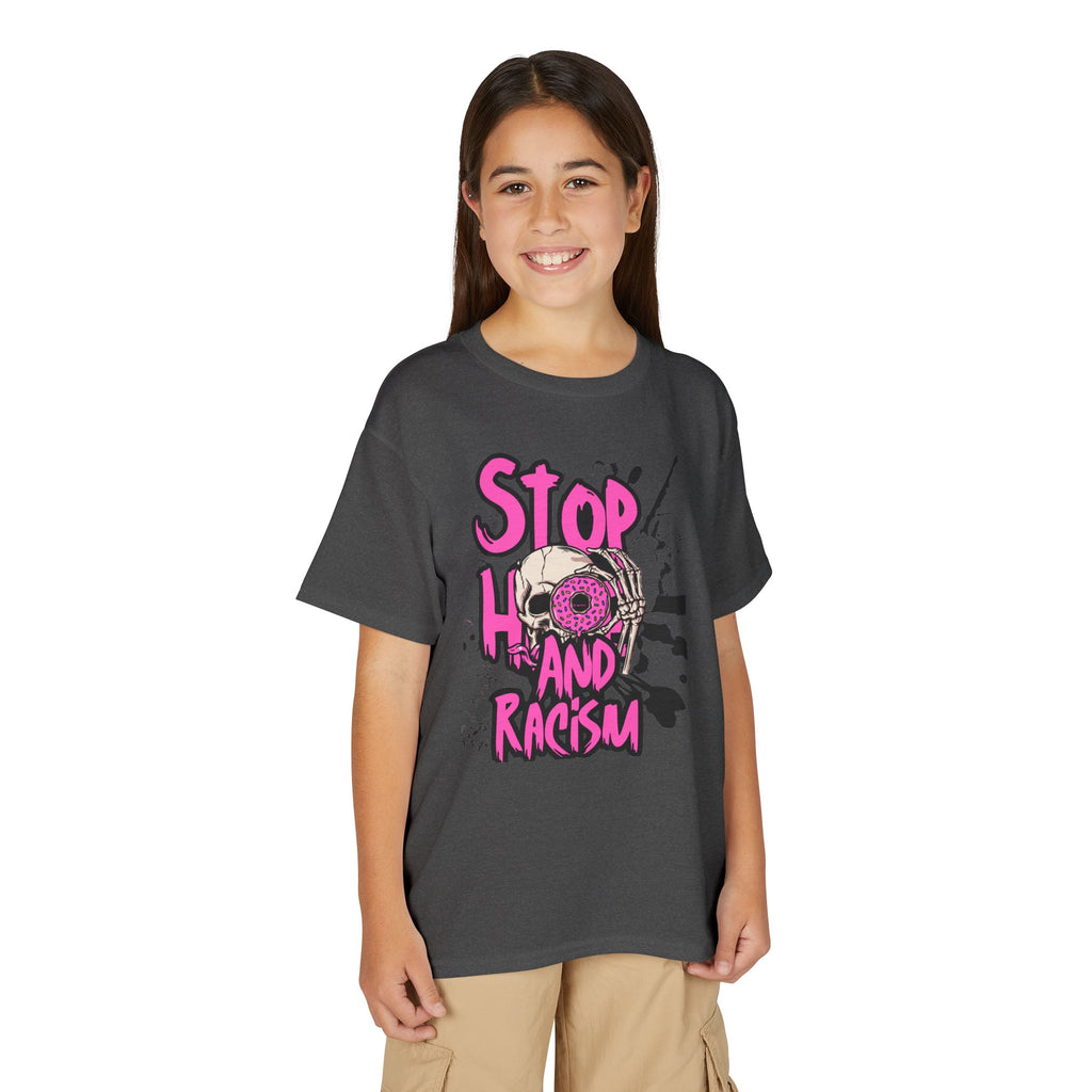 Stop Hate and Racism Youth T-Shirt
