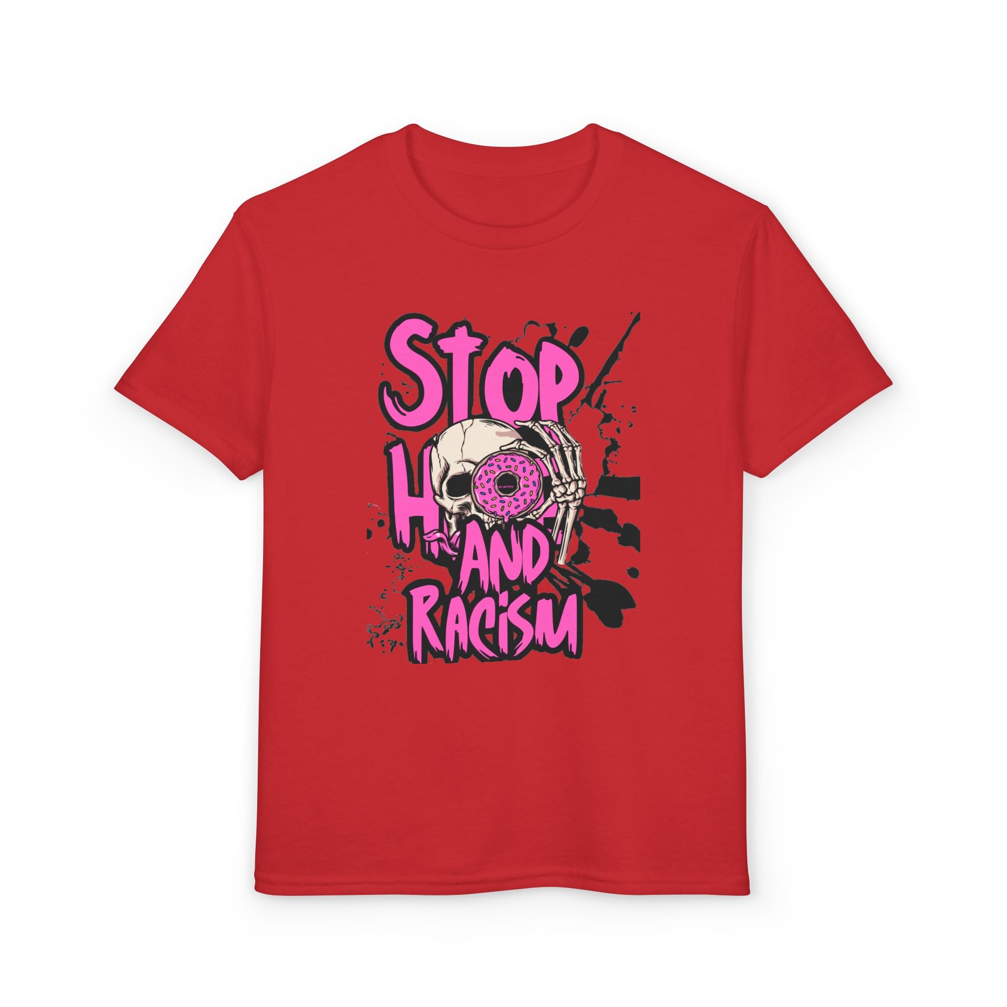 Stop Hate and Racism Youth T-Shirt