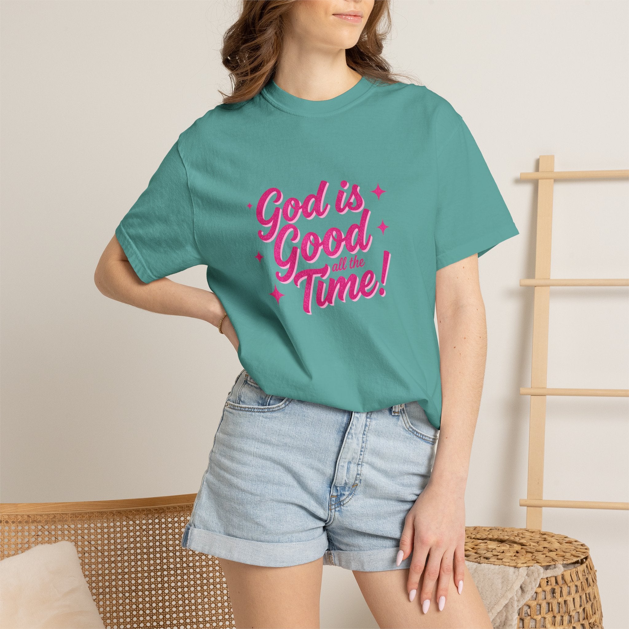 God Is Good All the Time T-Shirt — Christian Faith Tee