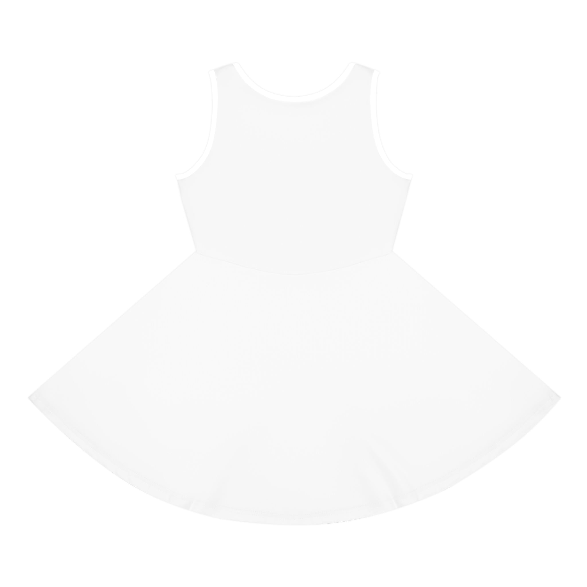 Girls' Strawberry Gift Sundress — "Love, Eat, Repeat" Graphic Dress