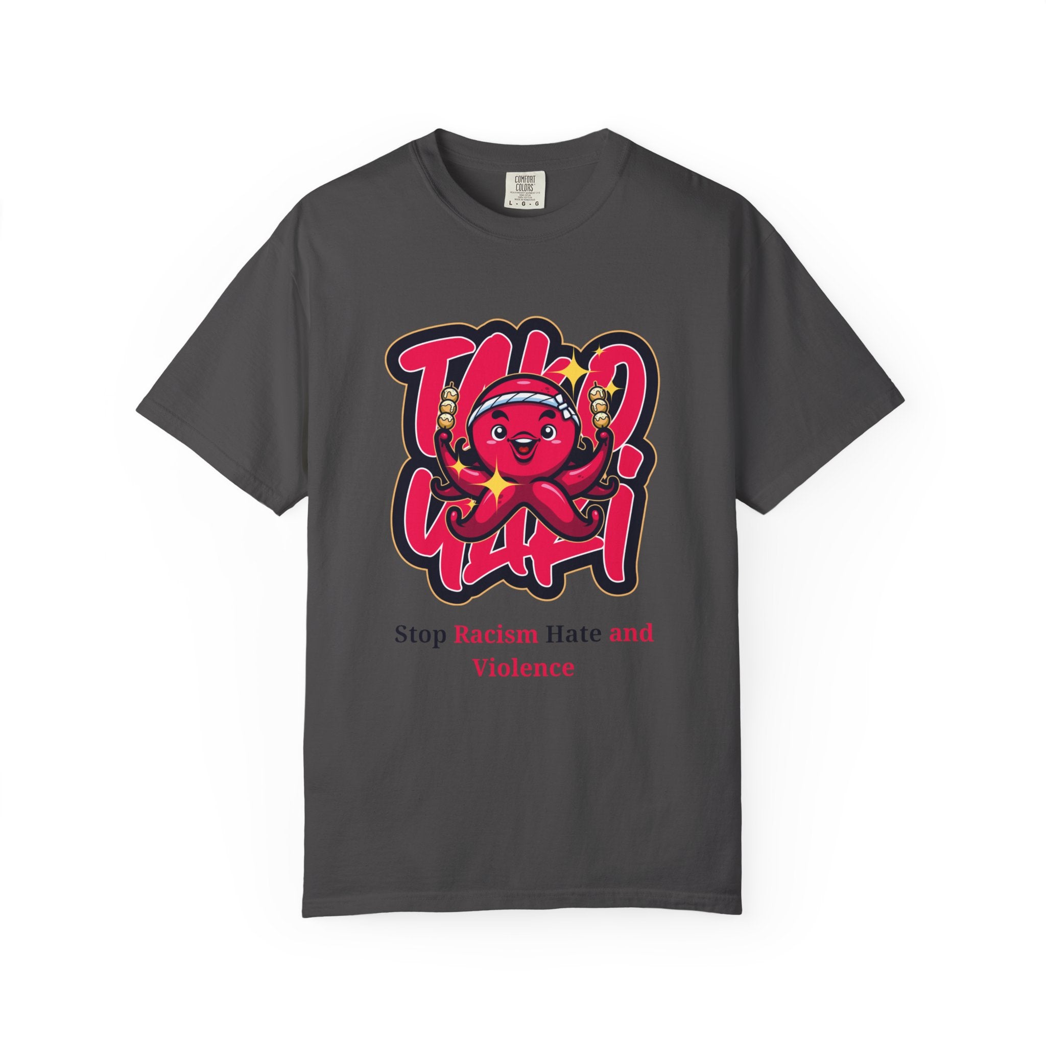 Stop Racism Octopus T-Shirt — Anti-Racism Message Tee
