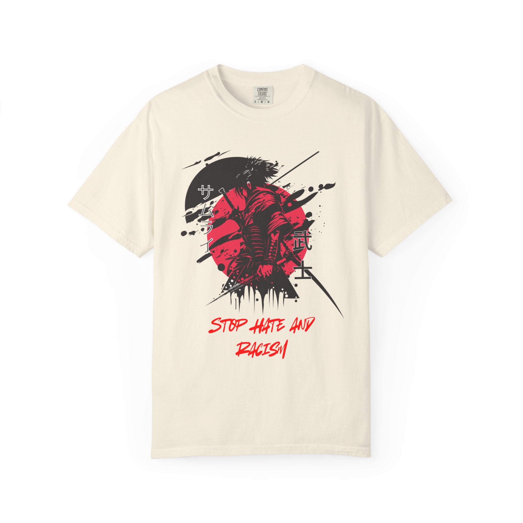 Stop Hate and Racism Graphic T-Shirt
