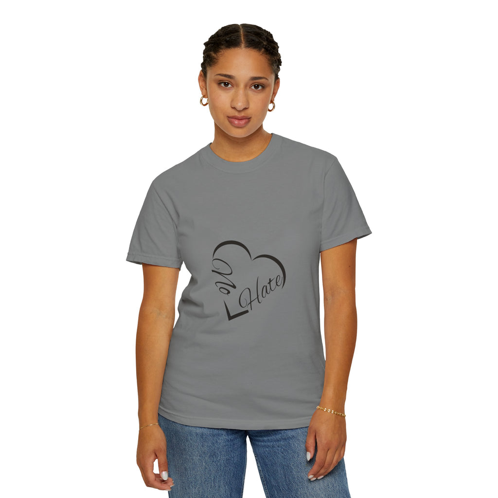 No Hate Heart T-Shirt — Anti-Hate Graphic Tee