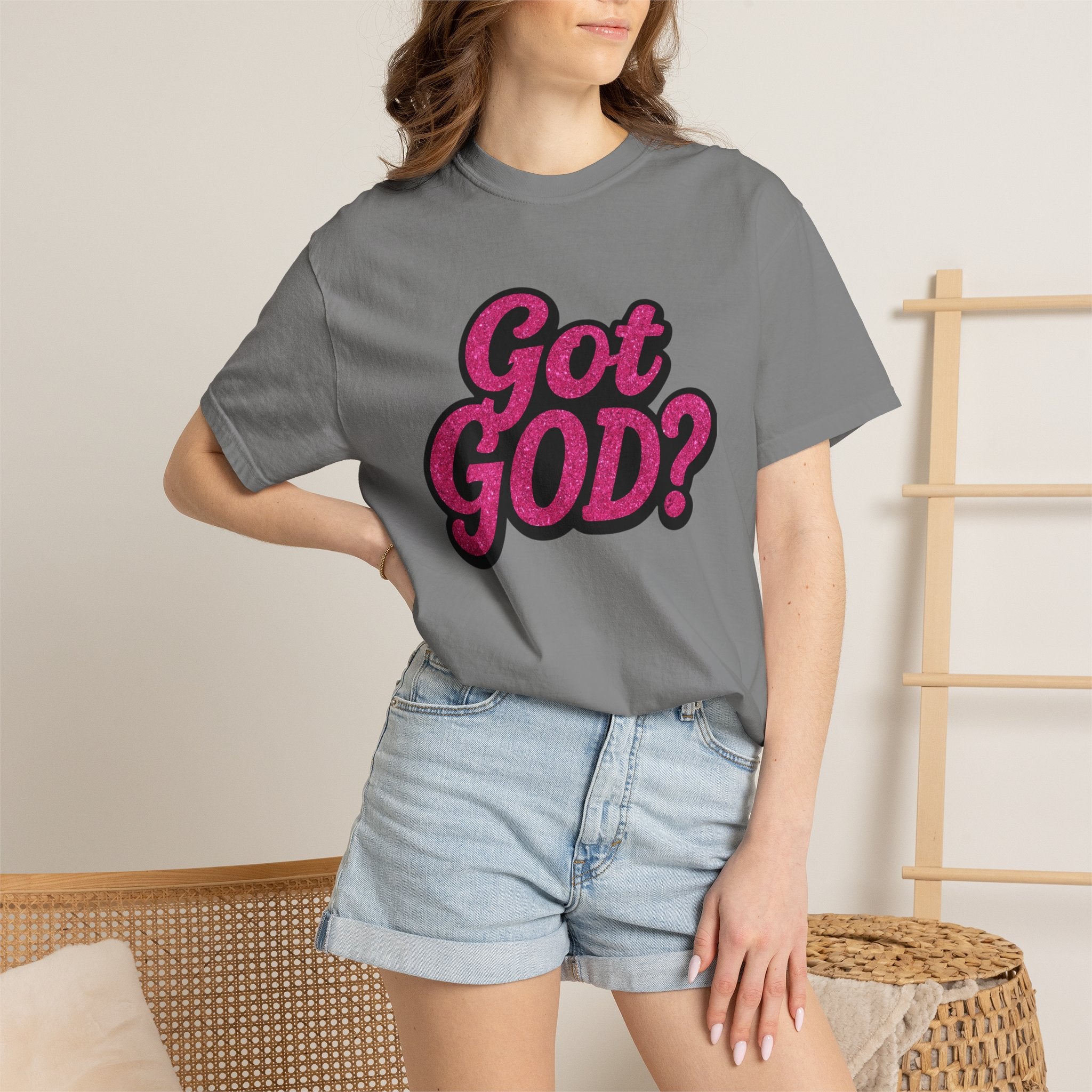 Got GOD? Graphic T-Shirt — Retro Script Faith Tee