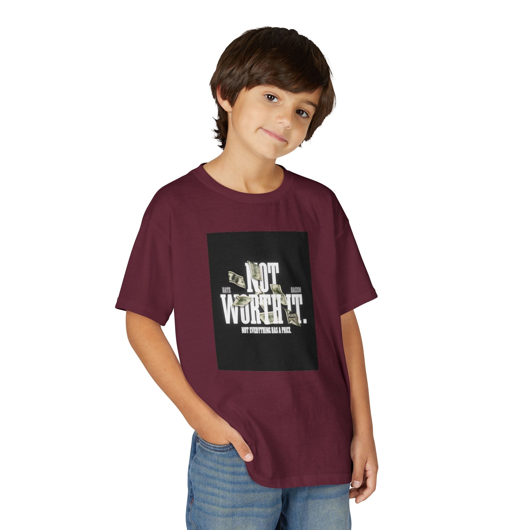 Youth T-Shirt — "Not Worth It"