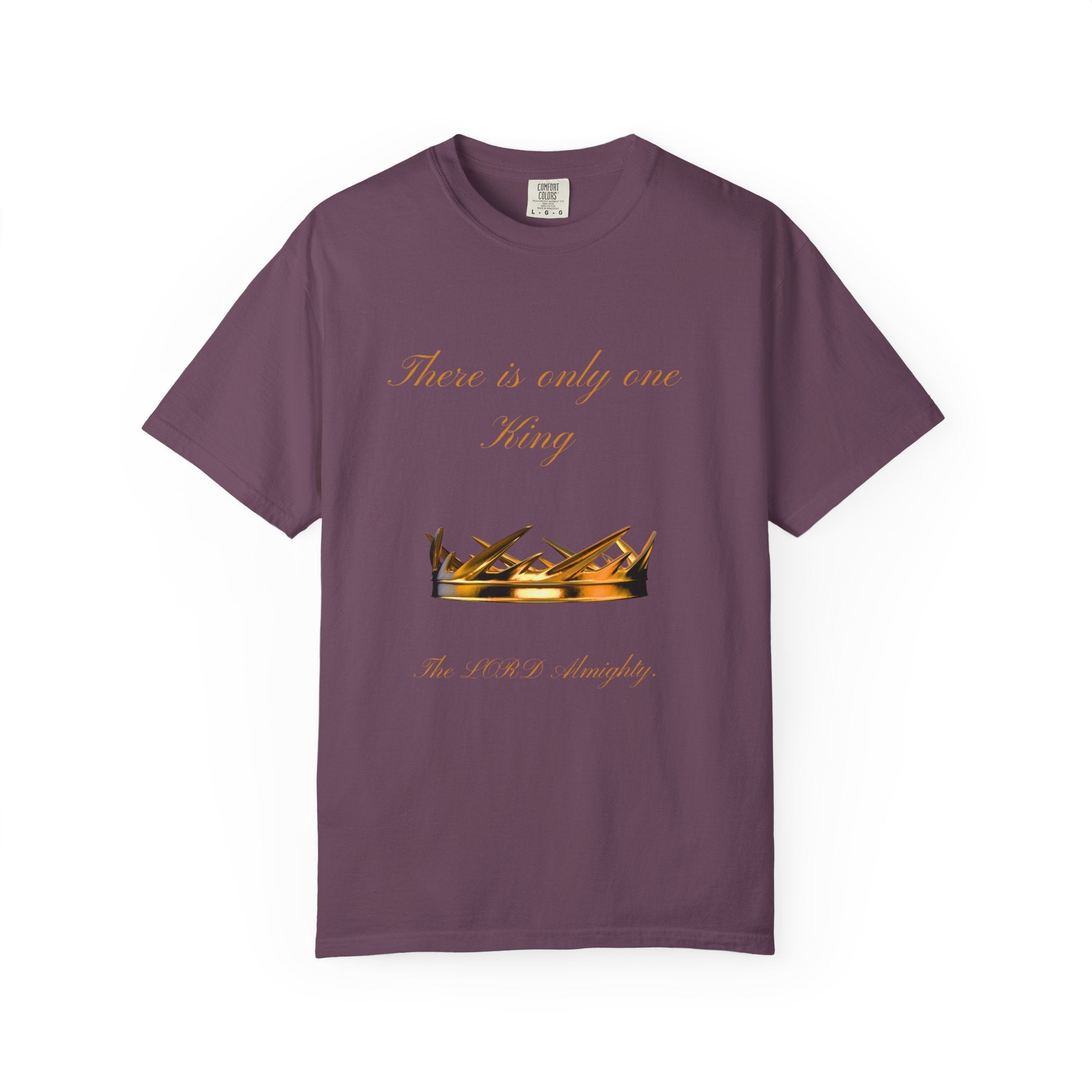 King Crown Graphic T-Shirt — "There is only one King" Casual Streetwear