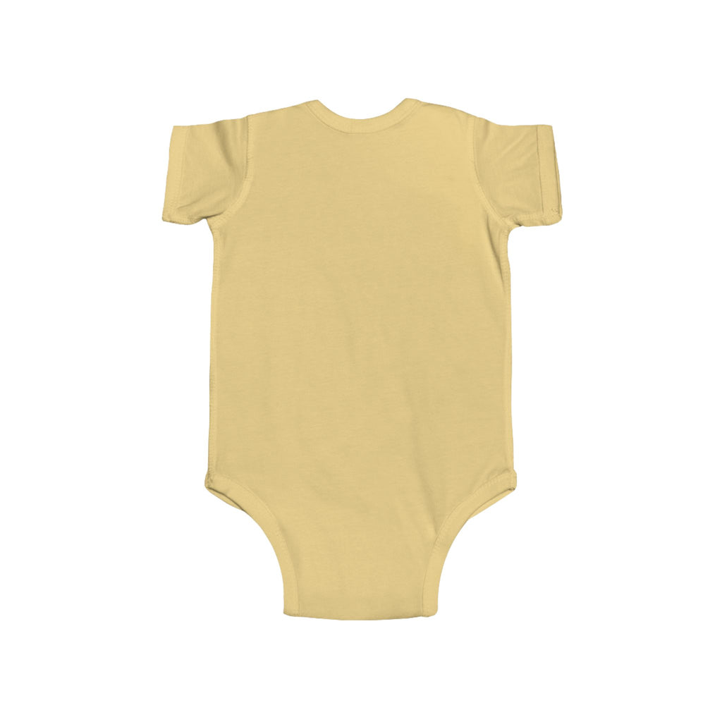 Infant Bodysuit — Pink Heart Crystal Design "My First Little Love"